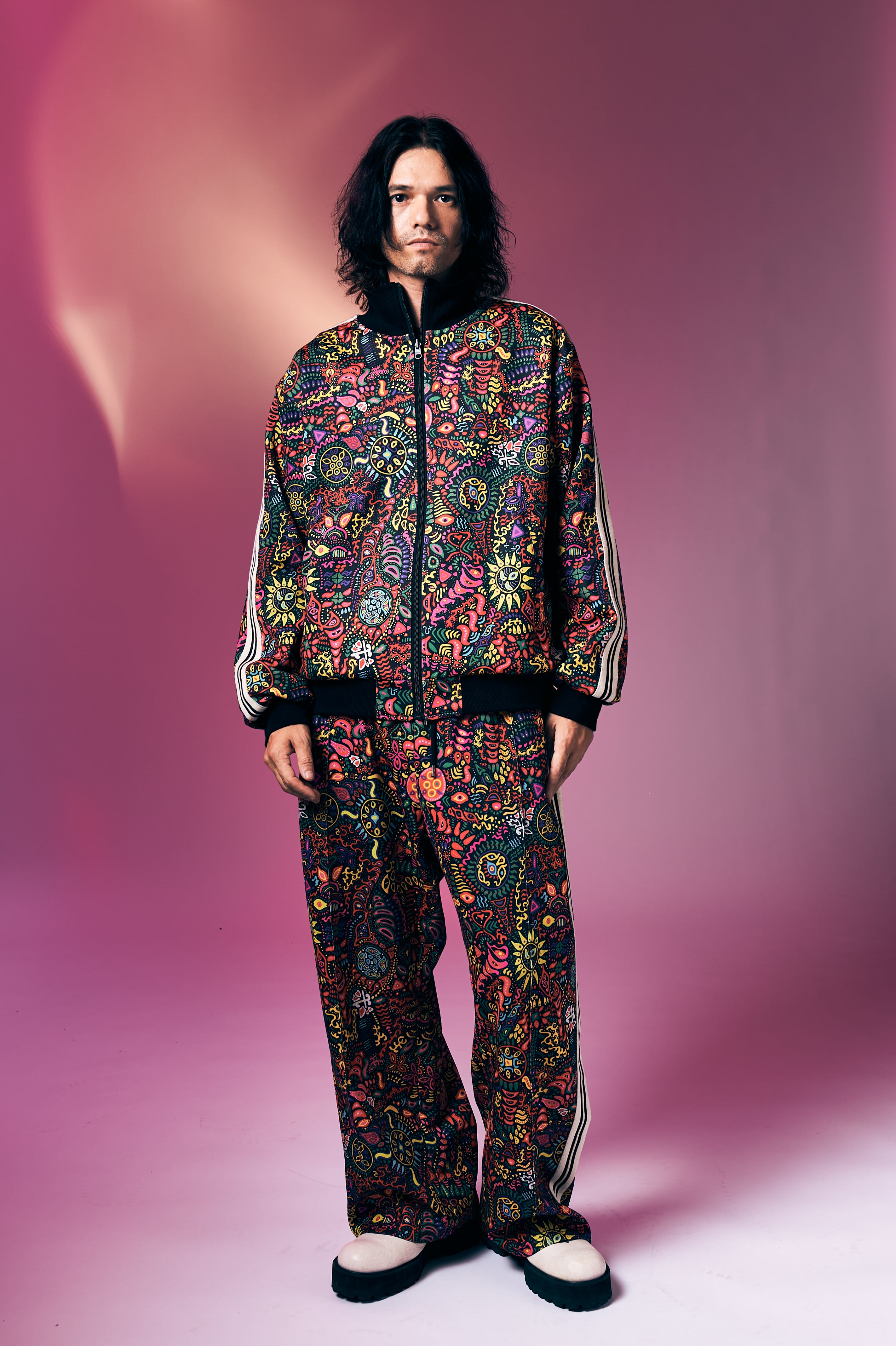 GB0226/HD07 : hide Paint Track Pants | glamb Online Store