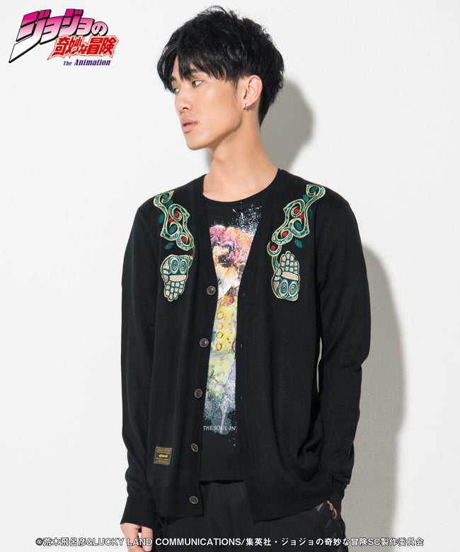 glamb×ジョジョ【カーディガンハイエロファントグリーン(XL】シャツ 花京院 glamb×ジョジョ【カーディガンハイエロファントグリーン(XL】シャツ