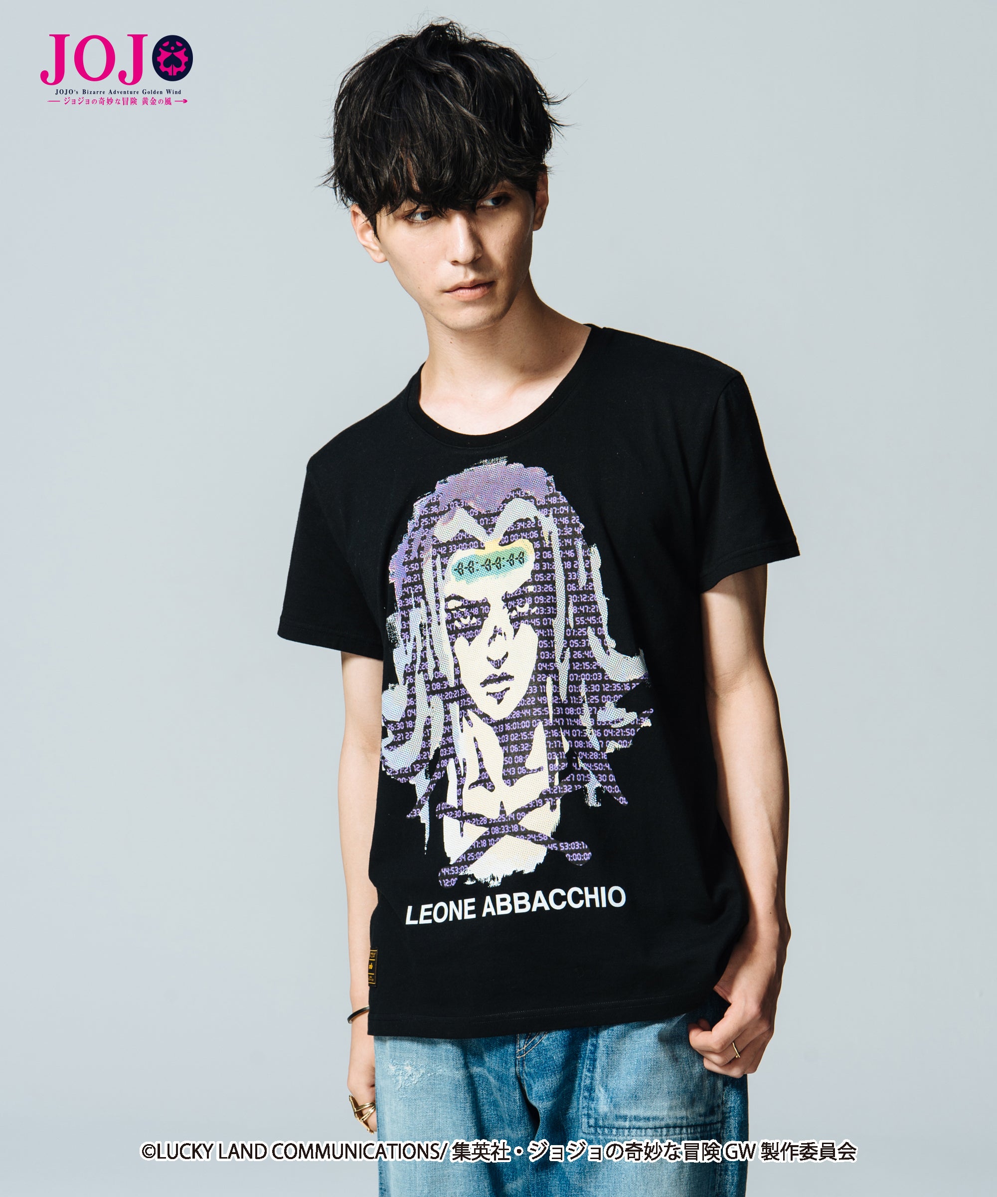 GB0318/JJ06 : Leone Abbacchio T / レオーネ・アバッキオTシャツ