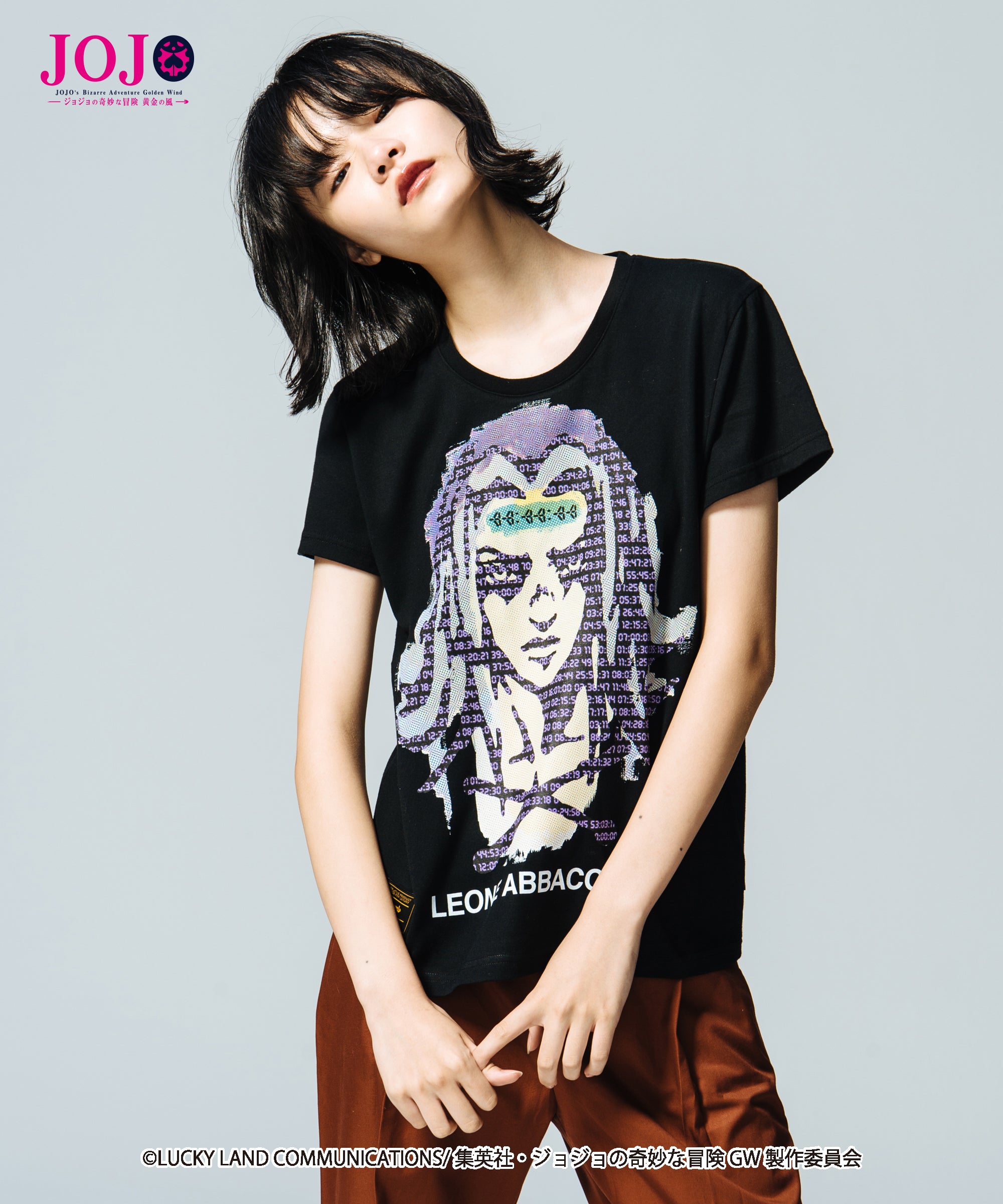 GB0318/JJ06 : Leone Abbacchio T / レオーネ・アバッキオTシャツ