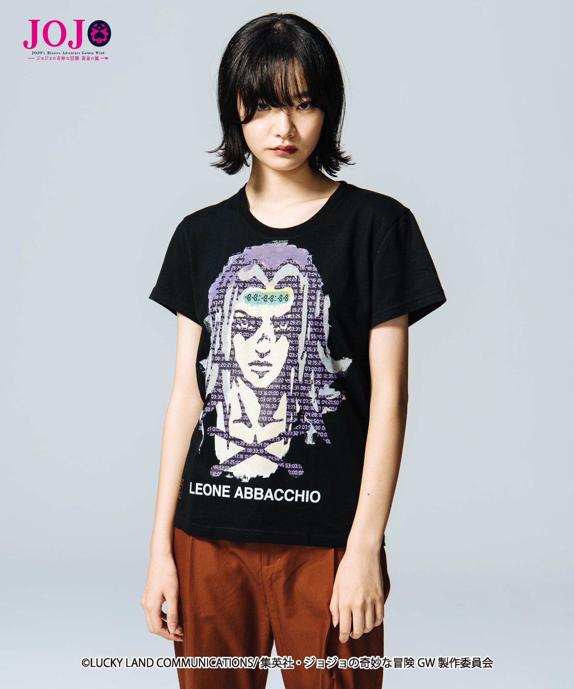 GB0318/JJ06 : Leone Abbacchio T / レオーネ・アバッキオTシャツ