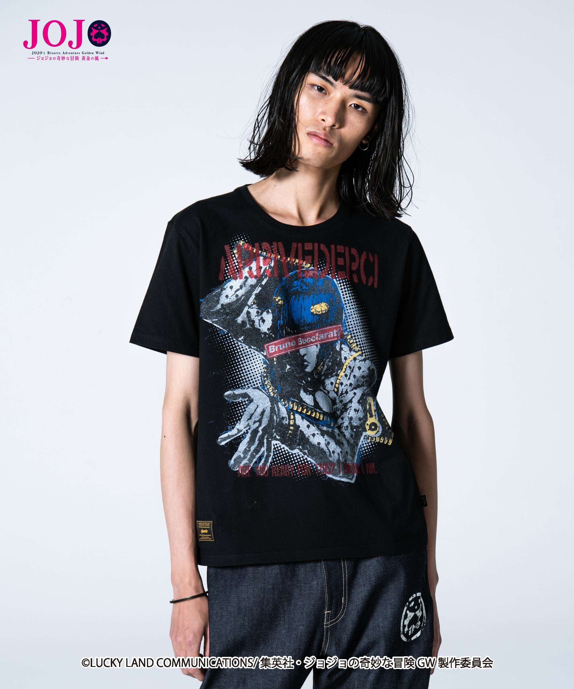 GB0119/JJ02: Bruno Bucciarati T/Bruno Bucciarati T-shirt | glamb