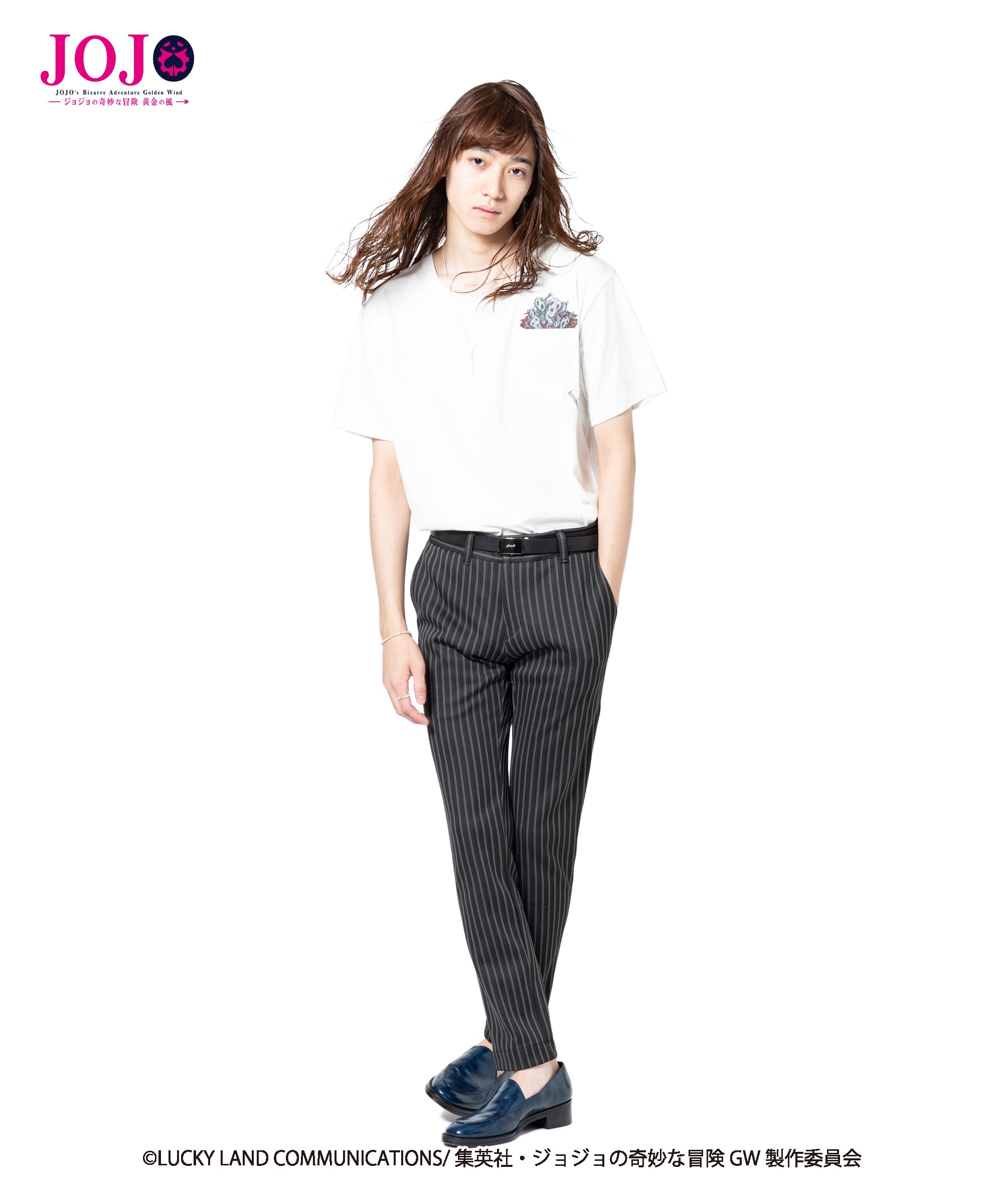 GB0120/JJ04 : Risotto Nero's stand pocket T / リゾットネエロ