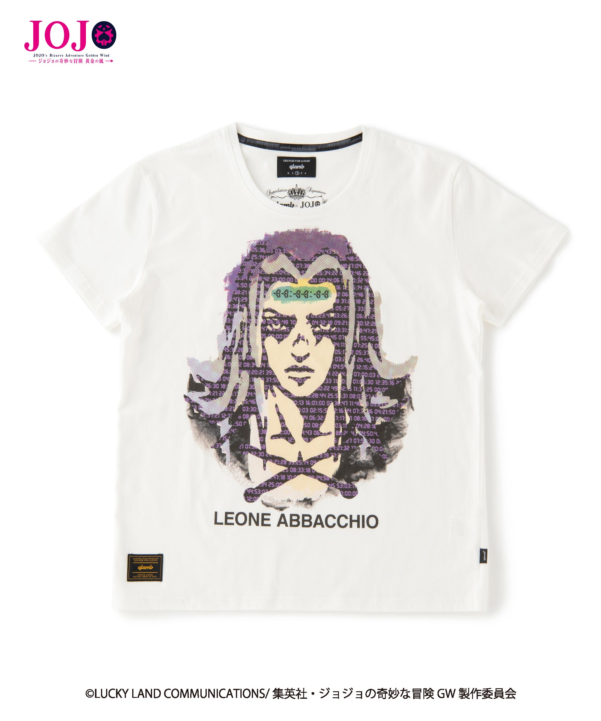 GB0318/JJ06 : Leone Abbacchio T / レオーネ・アバッキオTシャツ