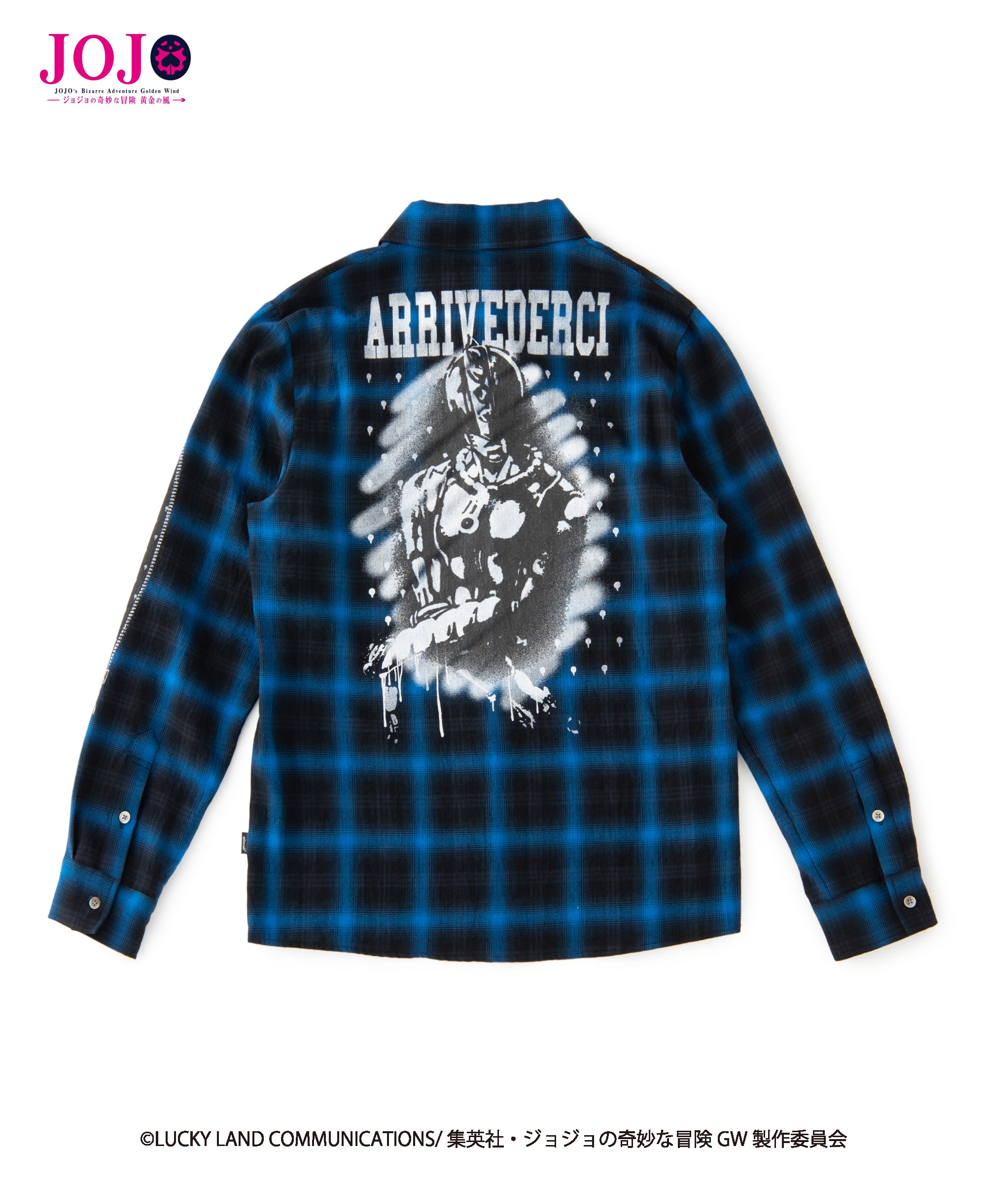 大きいサイズ✨グラム　ジョジョの奇妙な冒険　ブチャラティ　リバーシブルジャケット glamb✖️ジョジョの奇妙な冒険 ブチャラティ Lサイズ 大きいサイズ