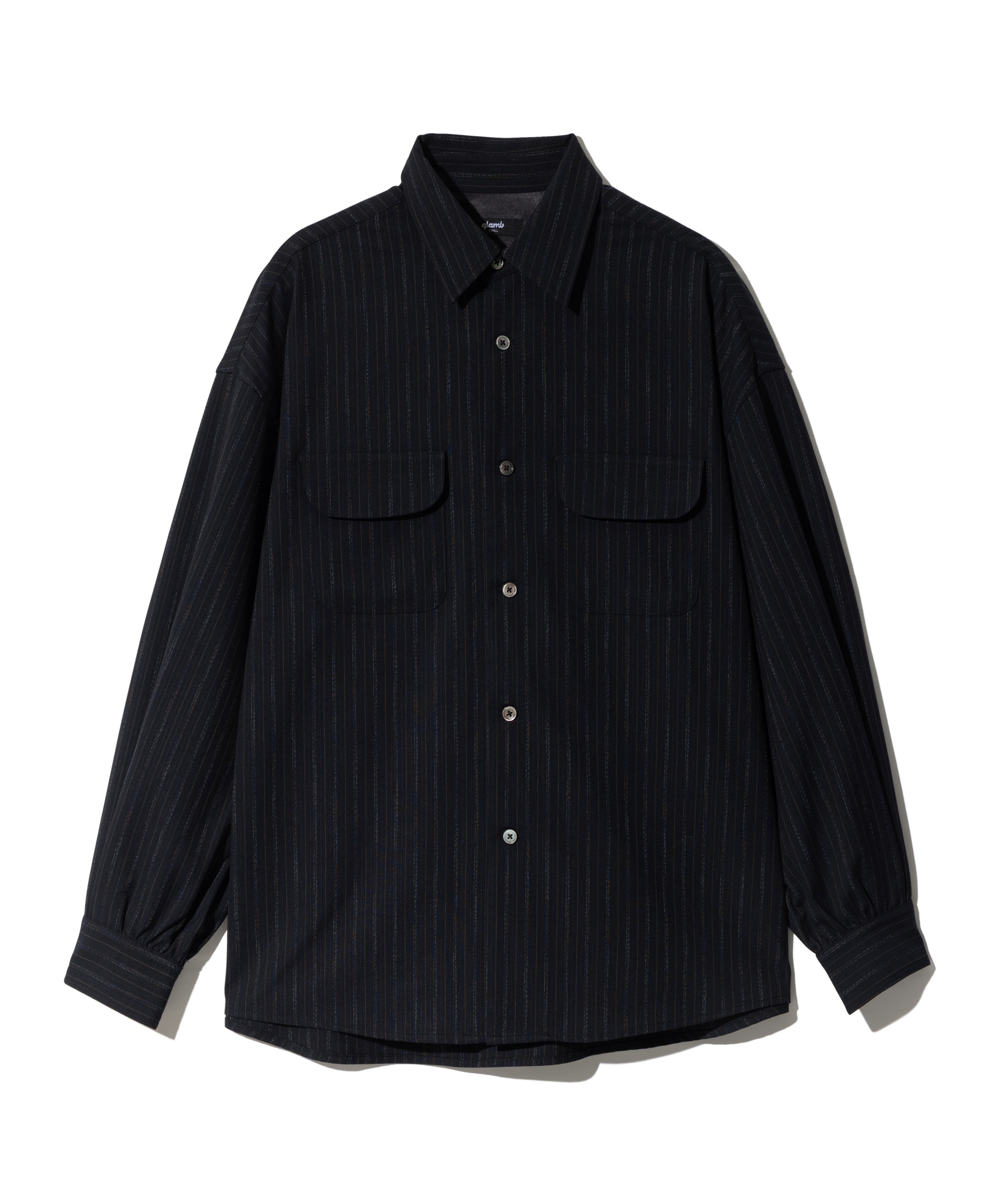 GB0325/SH08 : Suit Fabric Work Shirt / スーツファブリック