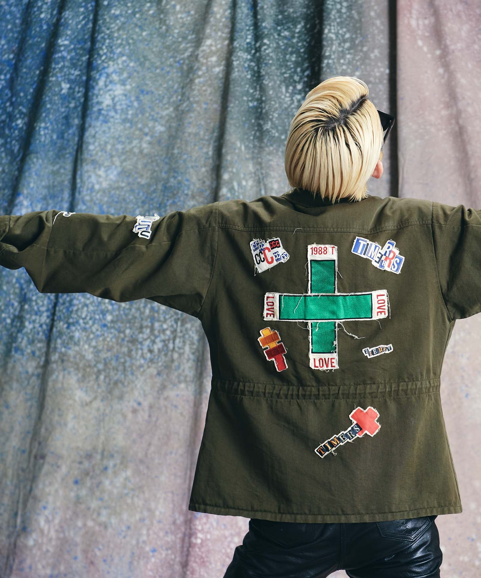 【新品未使用】TOM'S パイロットシャツ keeper M GB0425/KI03 : THE TIMERS Military Shirt Jacket / ザ・タイマーズ