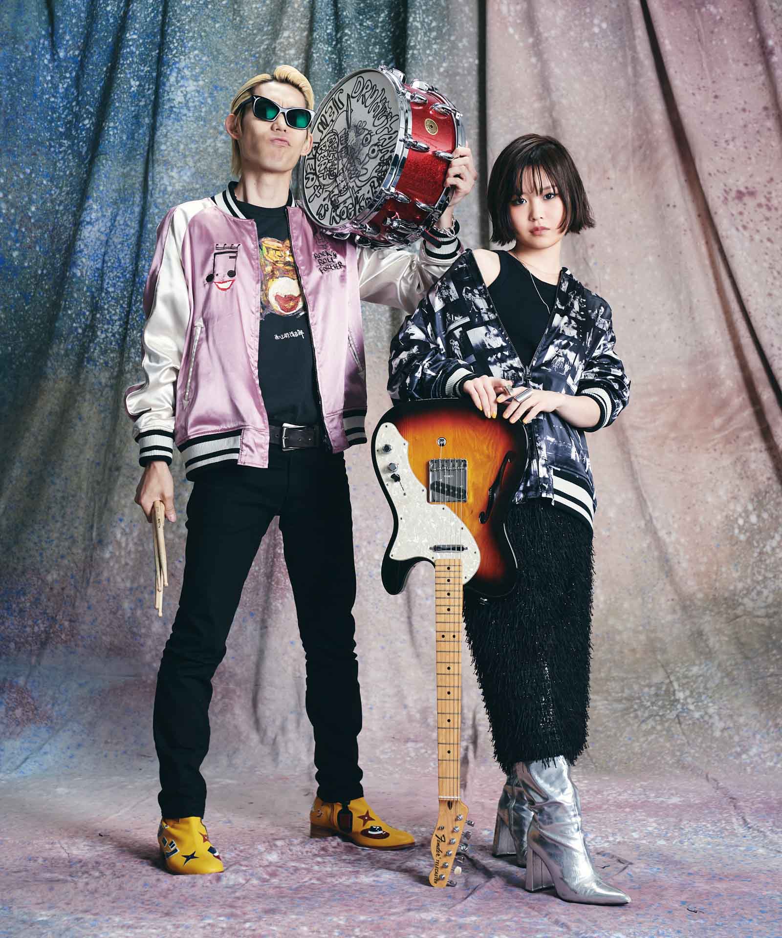 ⒸBabys｜Left:着用サイズM Right:着用サイズM