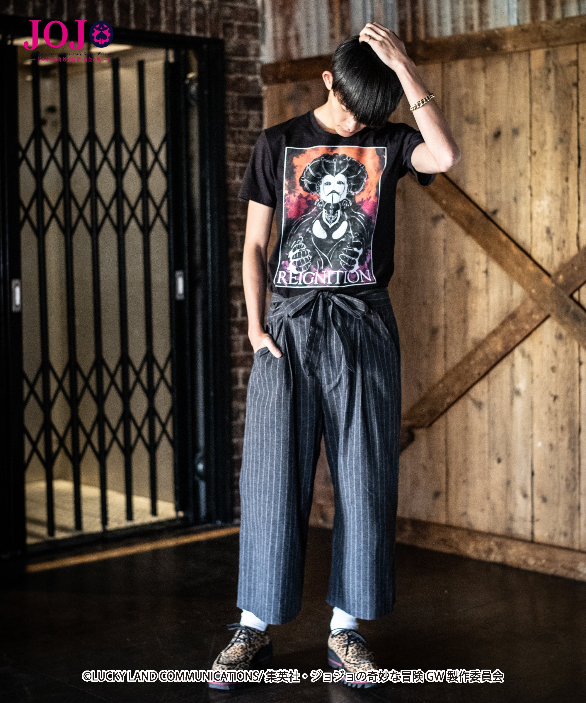 GB0119/JJ07 : Polpo's stand T / ポルポズスタンドTシャツ – glamb