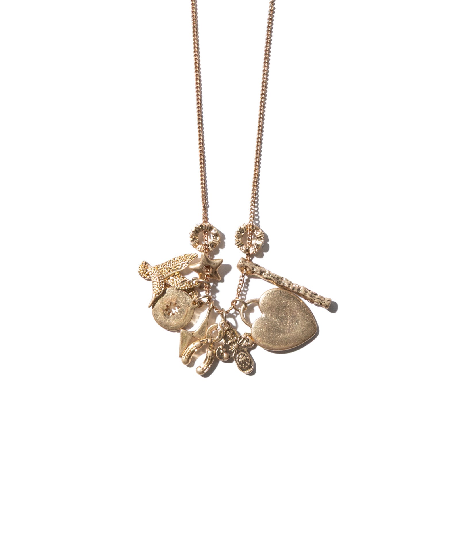 GB0425/AC11 : Multi Charm Necklace / マルチチャームネックレス GB0425/AC11 : Multi Charm Necklace / マルチチャームネックレス