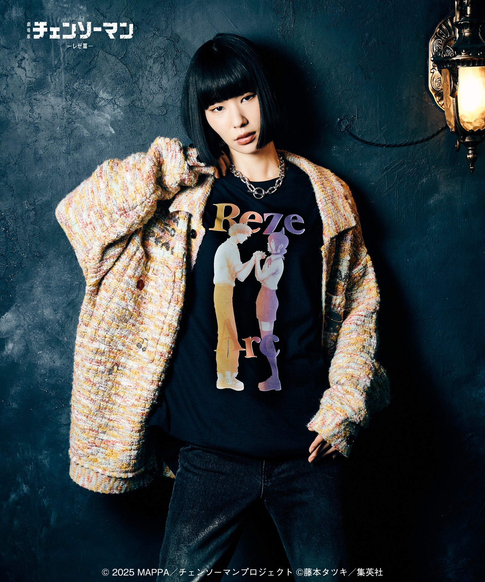 Goblin /レコード2枚・CD&Tシャツ付きセット GB0326/CM02 : Denji ＆ Reze Cutsew / デンジ＆レゼ カットソー