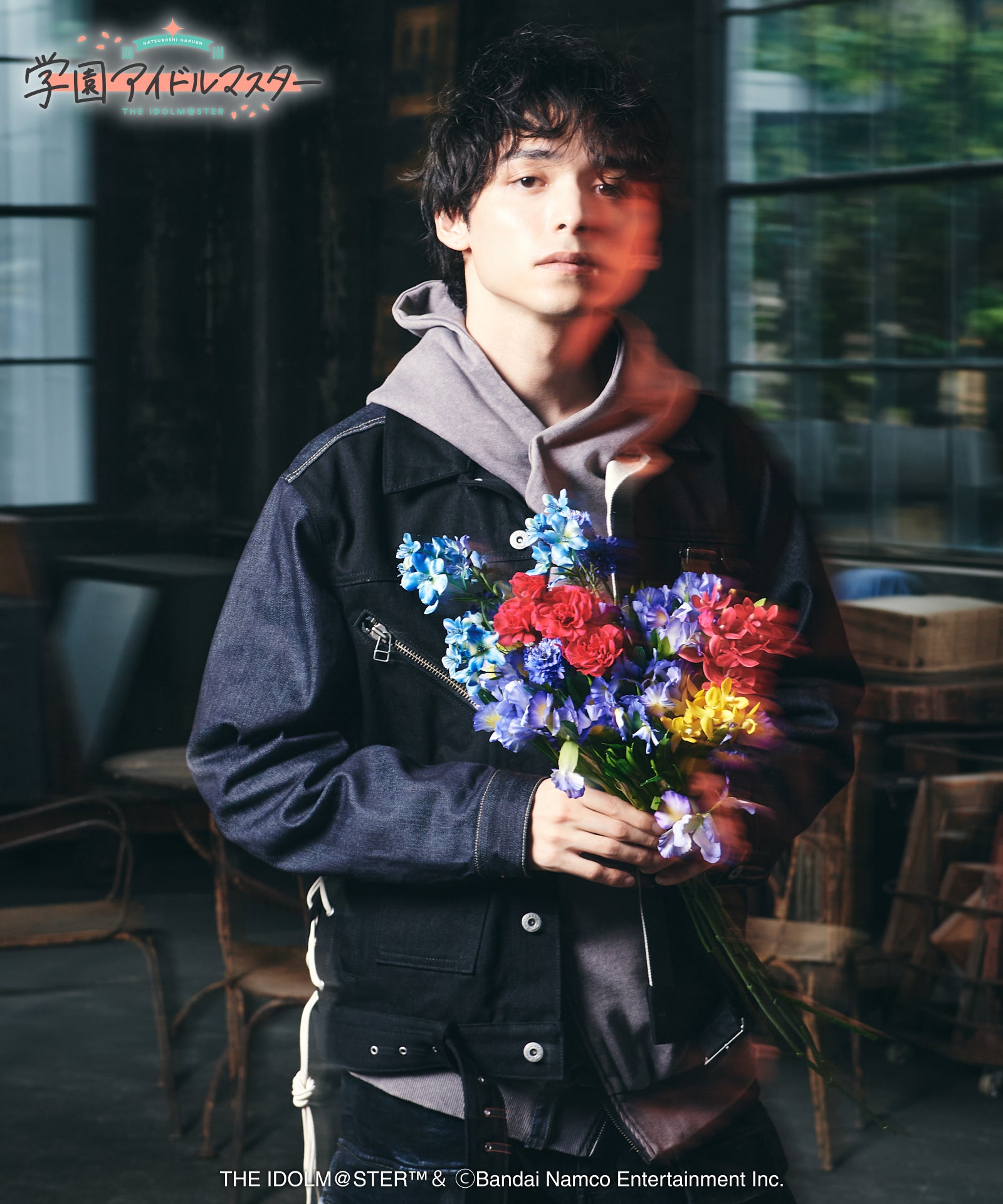 GG0325/IM01 : Luna say maybe Denim Jacket / ルナセイメイビーデニム