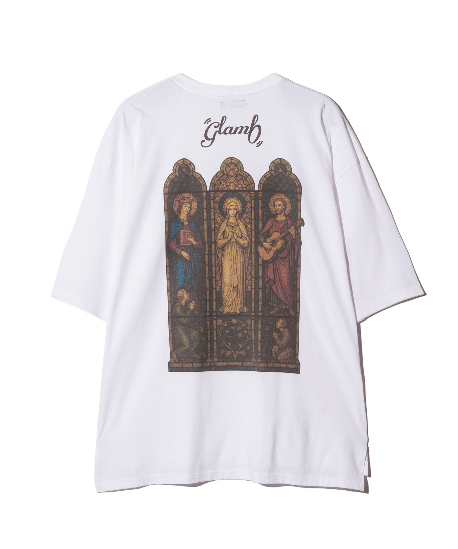 ドルガバ　ステンドグラスデザイン Tシャツ GB0424/CS14 : Stained Glass Skull T-Shirt / ステンドグラススカルT