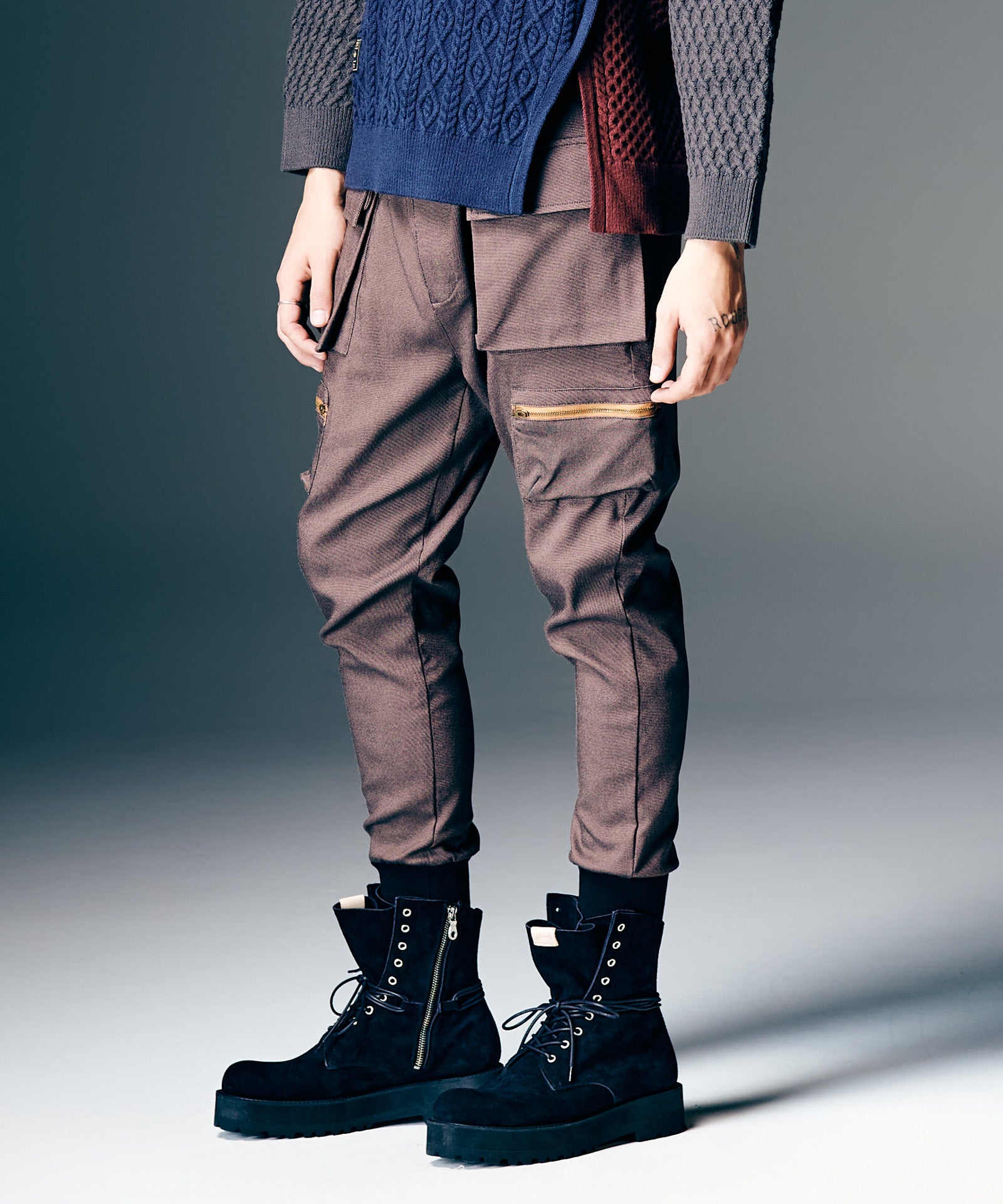 GB0126/AC02 : Bohemian Drape Boots / ボヘミアンドレープブーツ