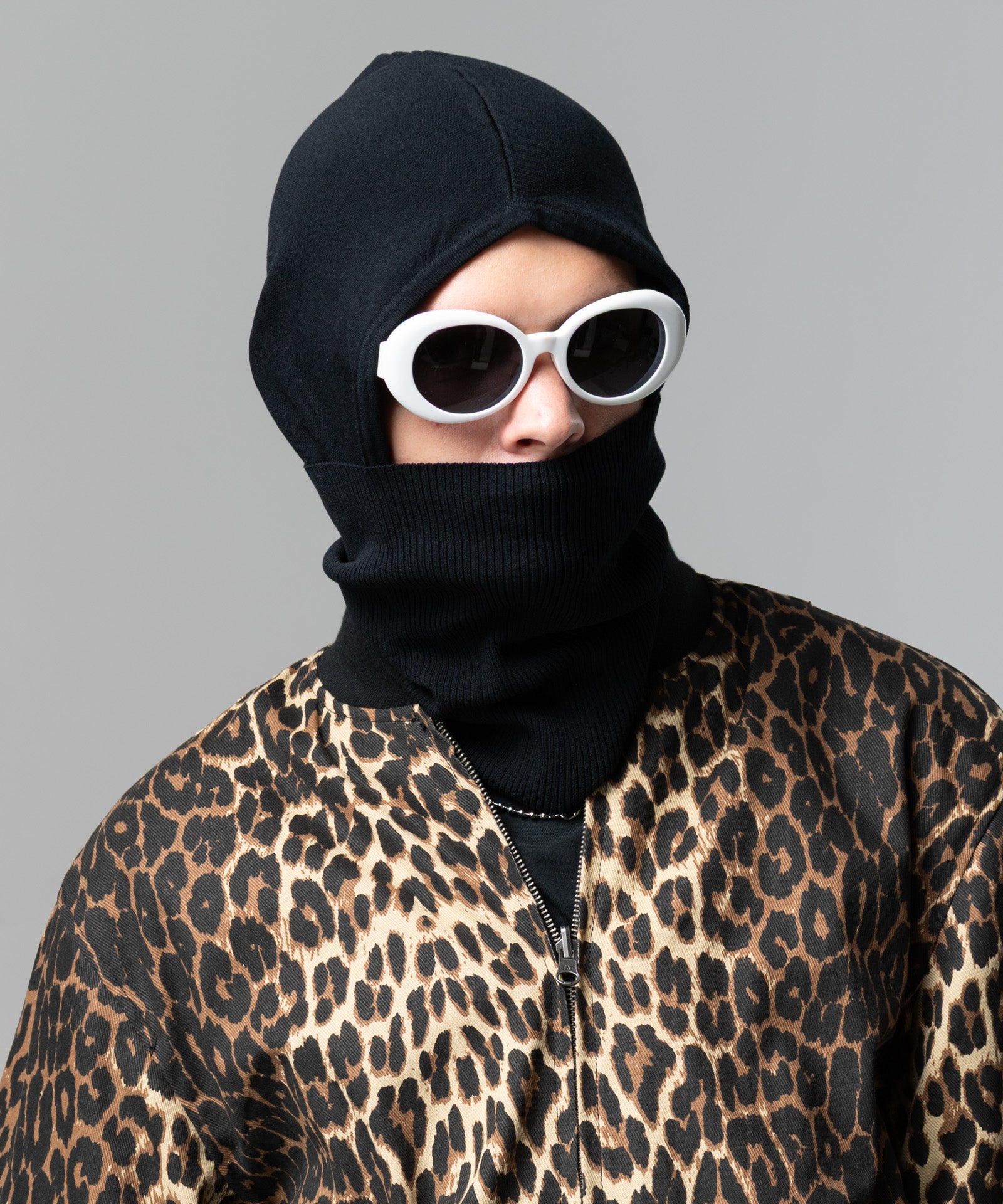 GB0126/AC07 : Knit Hoodie Snood / ニットフーディースヌード | glamb