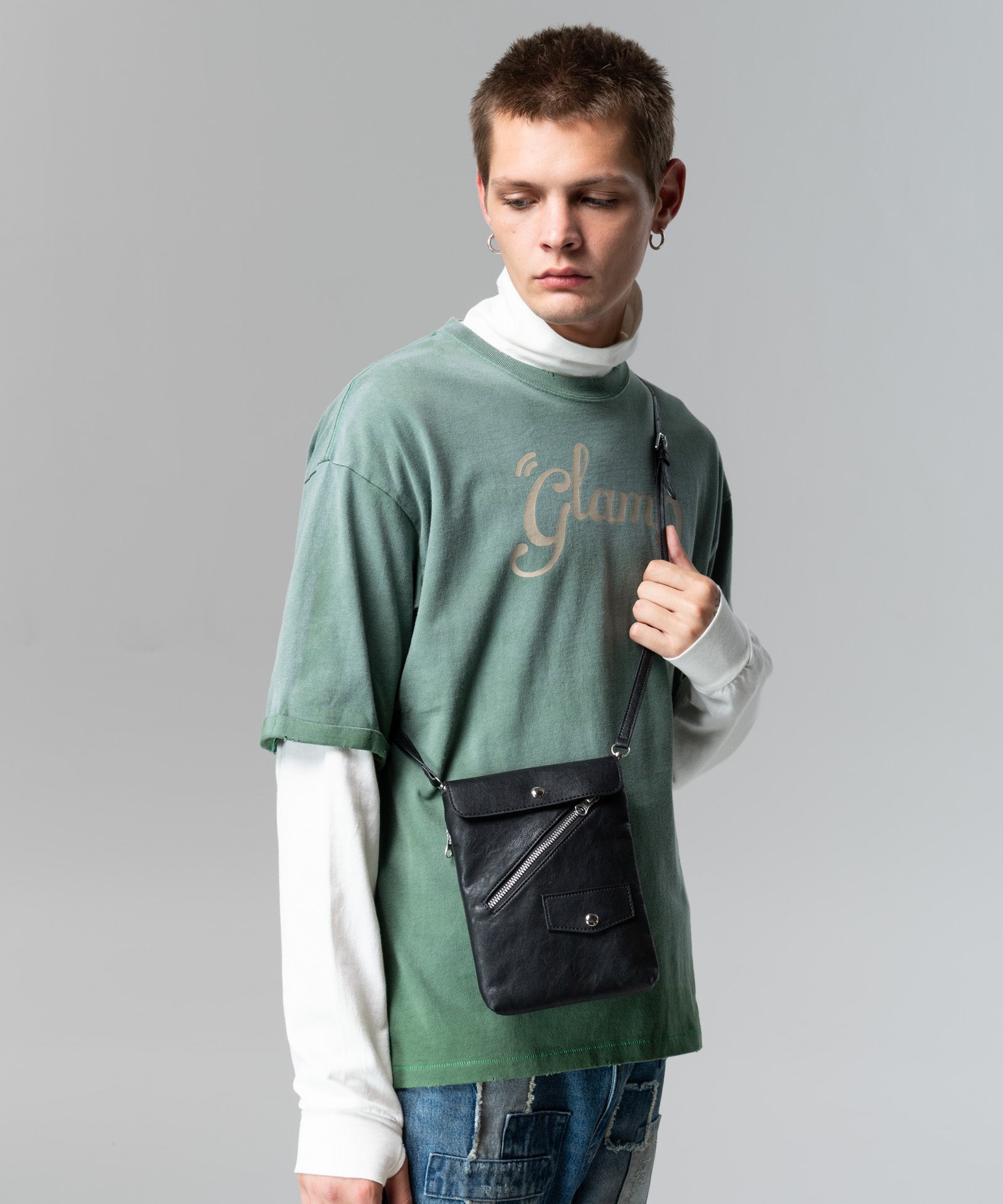 GB0126/AC09 : Riders Sacoche Bag / ライダースサコッシュバッグ