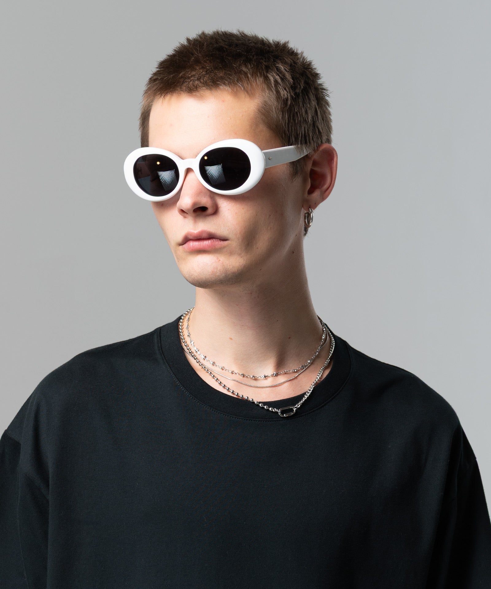 GB0126/AC10 : Triple Layer Necklace / トリプルレイヤーネックレス