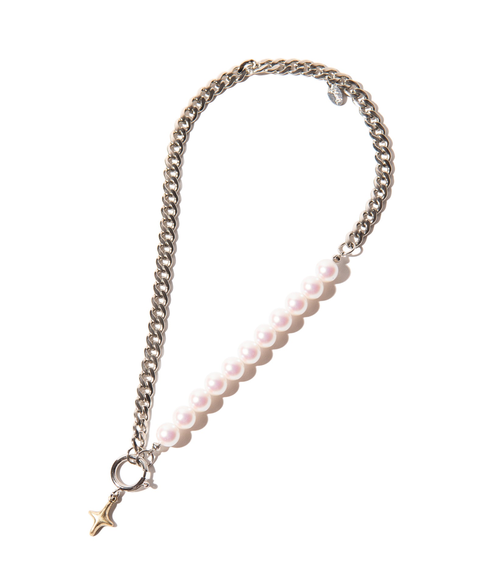 Asymmetry Pearl Necklace / アシンメトリーパールネックレス