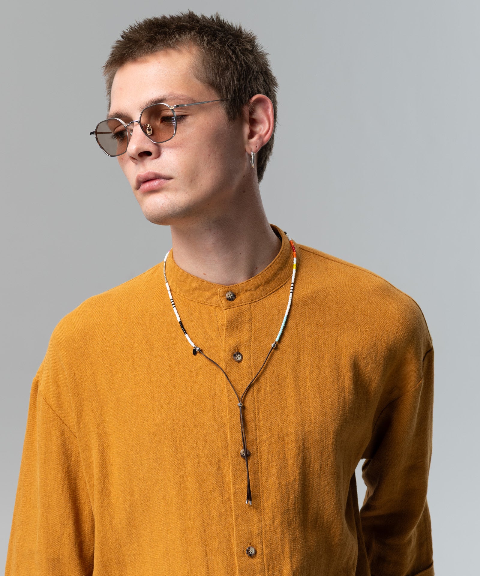 GB0126/AC13 : 2 Way Beads Necklace / 2ウェイビーズネックレス