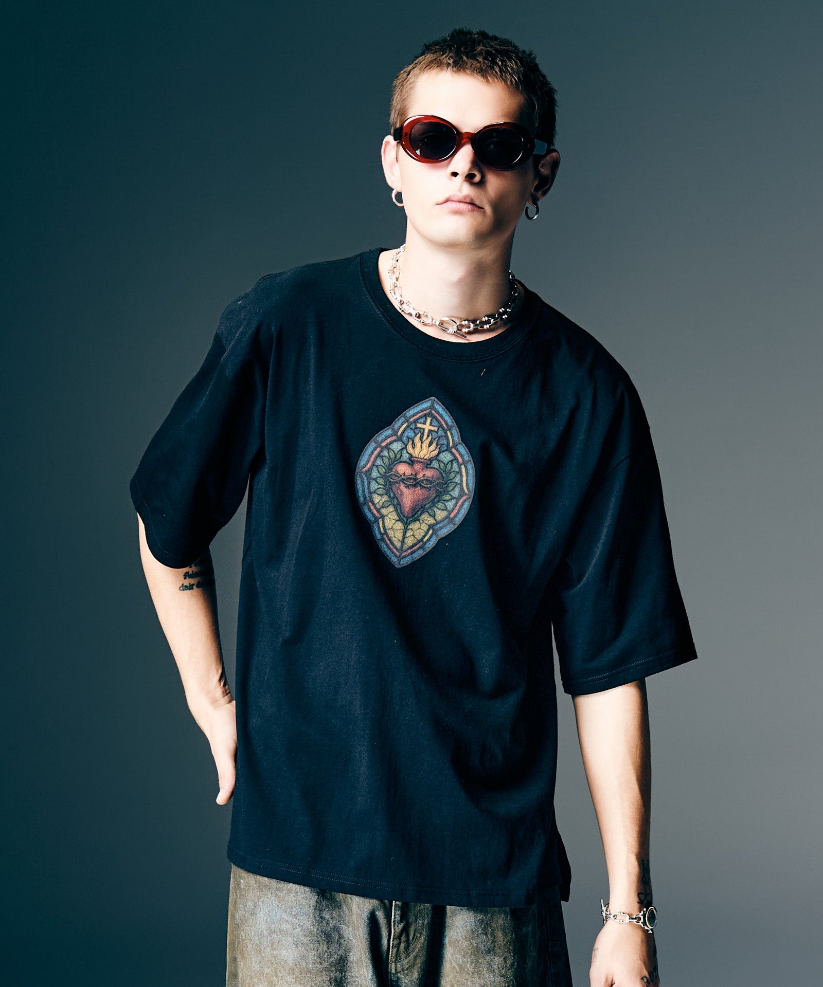 GB0126/CS05 : Stained Glass T-Shirt II / ステンドグラスTシャツⅡ
