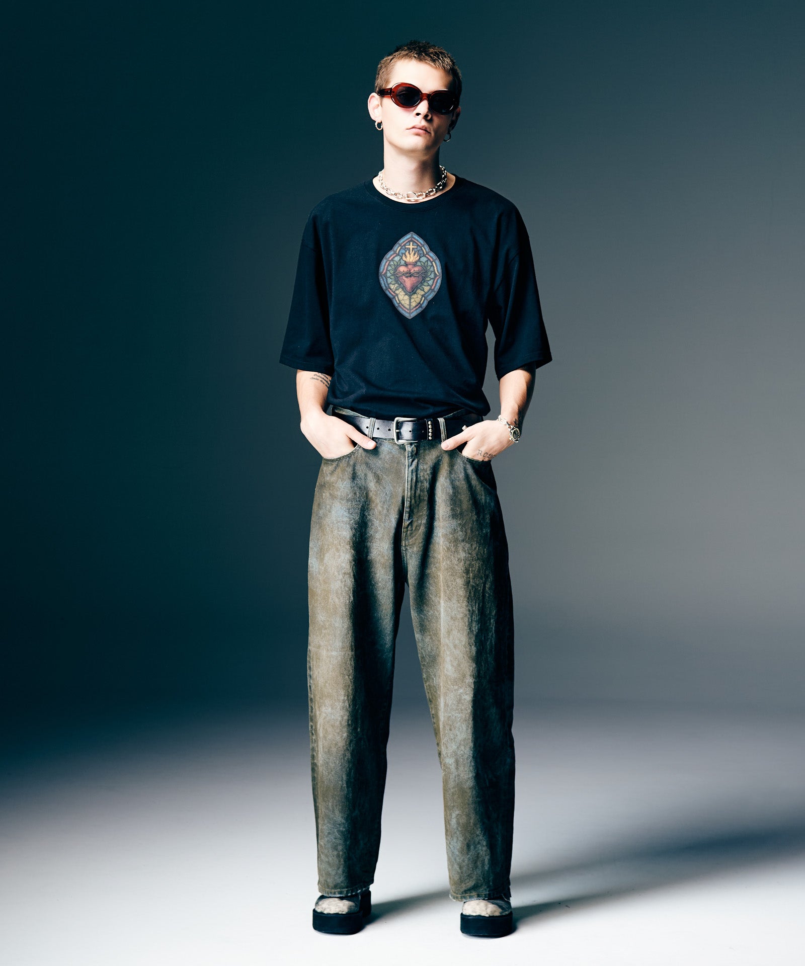 H:187 / C:92 / W:74 / H:91 着用サイズ:M