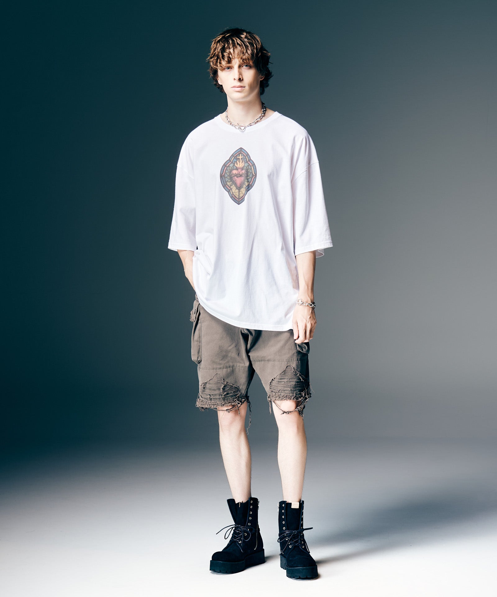 GB0126/CS05 : Stained Glass T-Shirt II / ステンドグラスTシャツⅡ