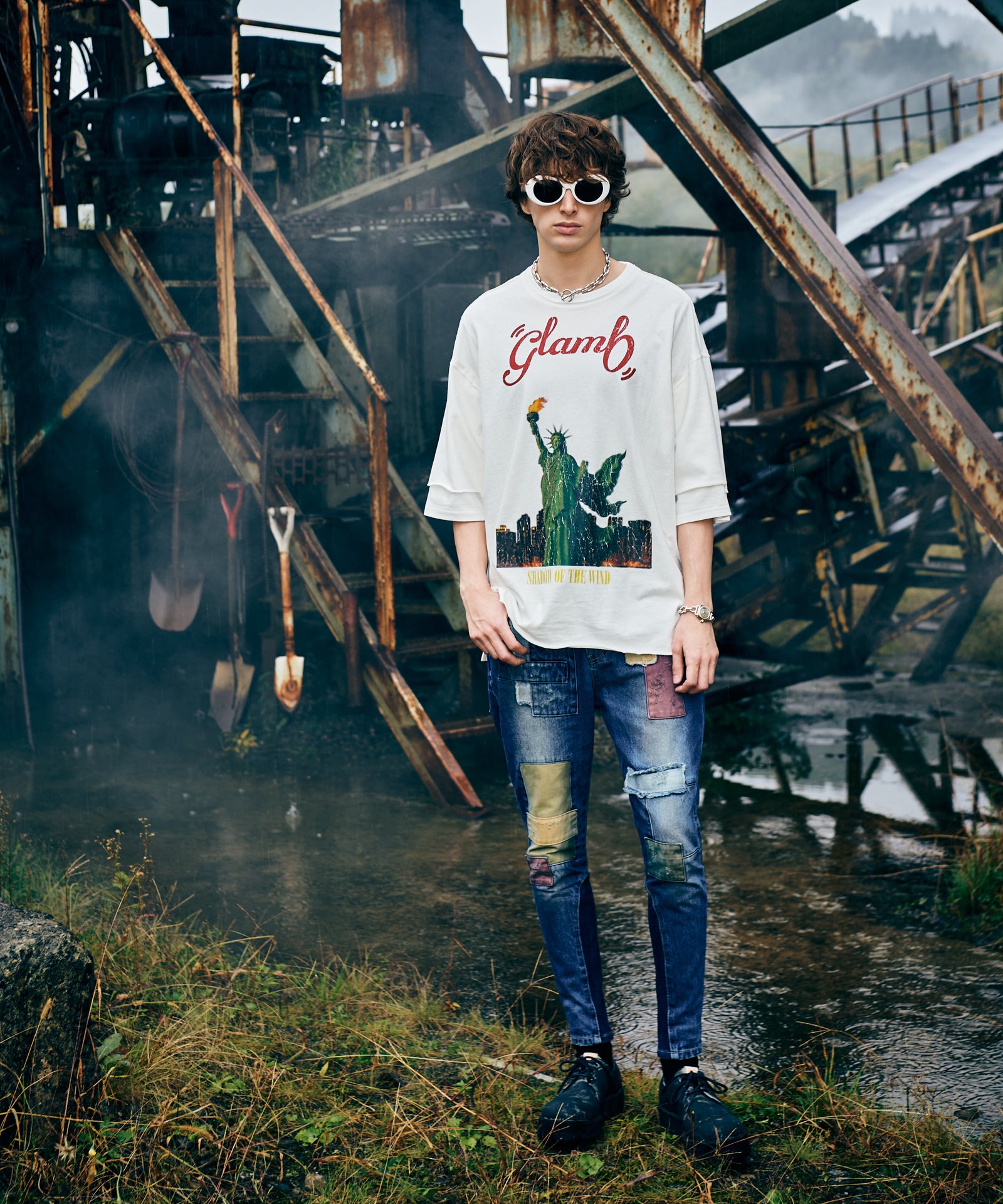 H:186 / C:89 / W:71 / H:92 着用サイズ:L