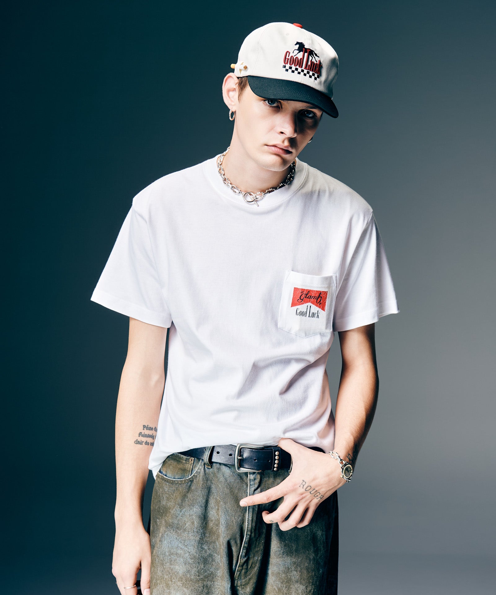 GB0126/CS14 : Good Luck T-Shirt IV / グッドラックTシャツⅣ | glamb