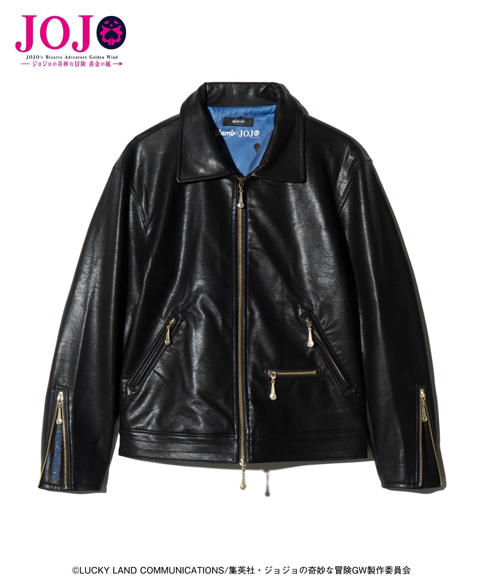 GB0326/JJ08 : Bruno Bucciarati Riders Jacket | glamb Online Store