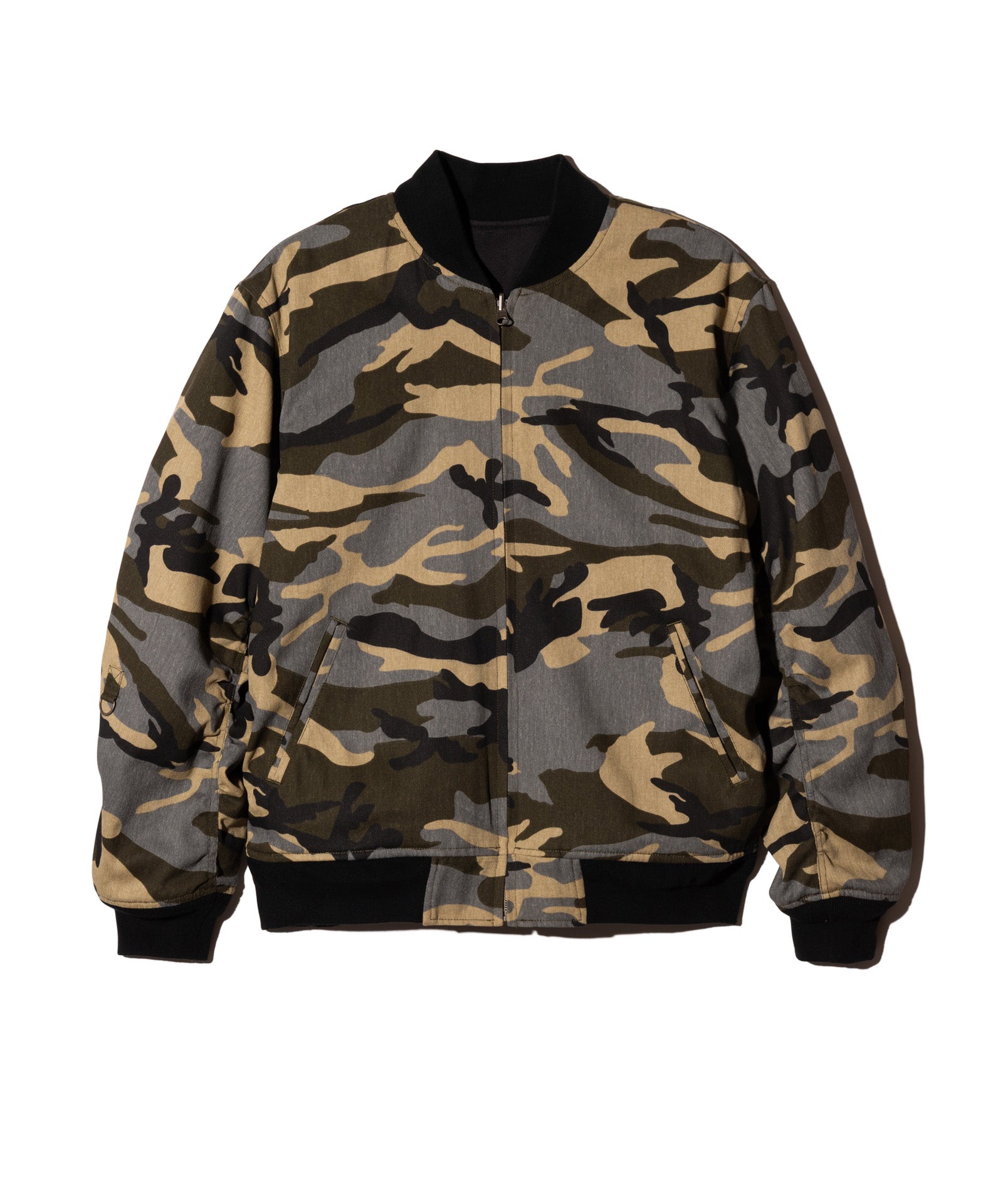 GB0126/JKT01 : Blow Reversible Bomber Jacket / ブロウリバーシブル