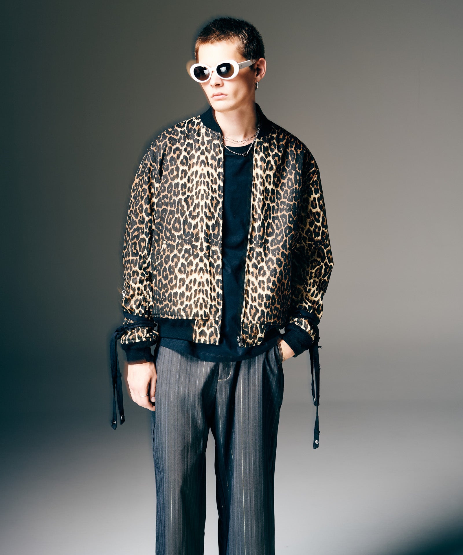 Leopard Reversible H:187 / C:92 / W:74 / H:91 着用サイズ:L