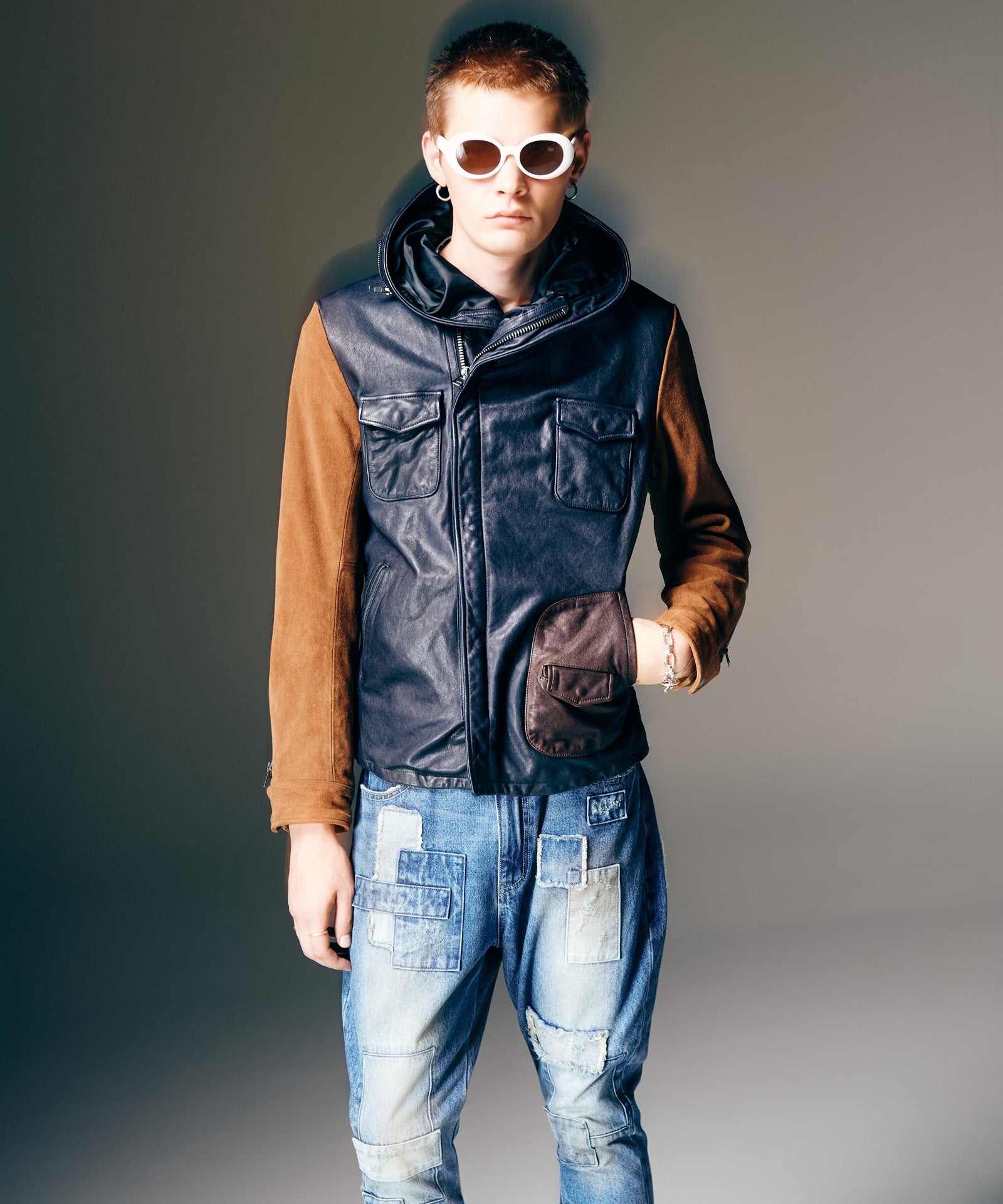 GB0126/JKT02 : Carol Rosso Riders Jacket / キャロルロッソ