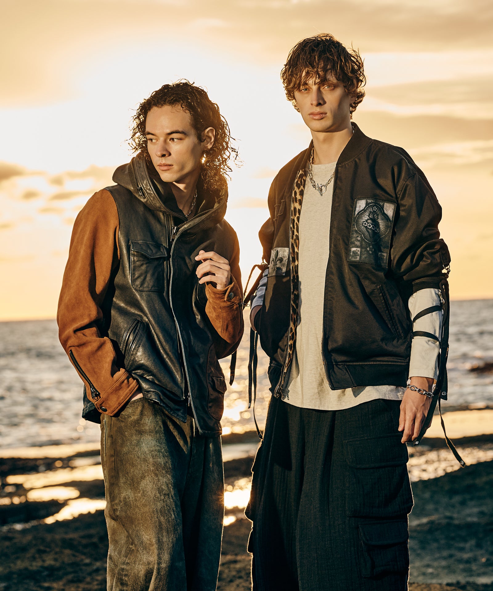 H:175 / C:83 / W:66 / H:87 着用サイズ:M