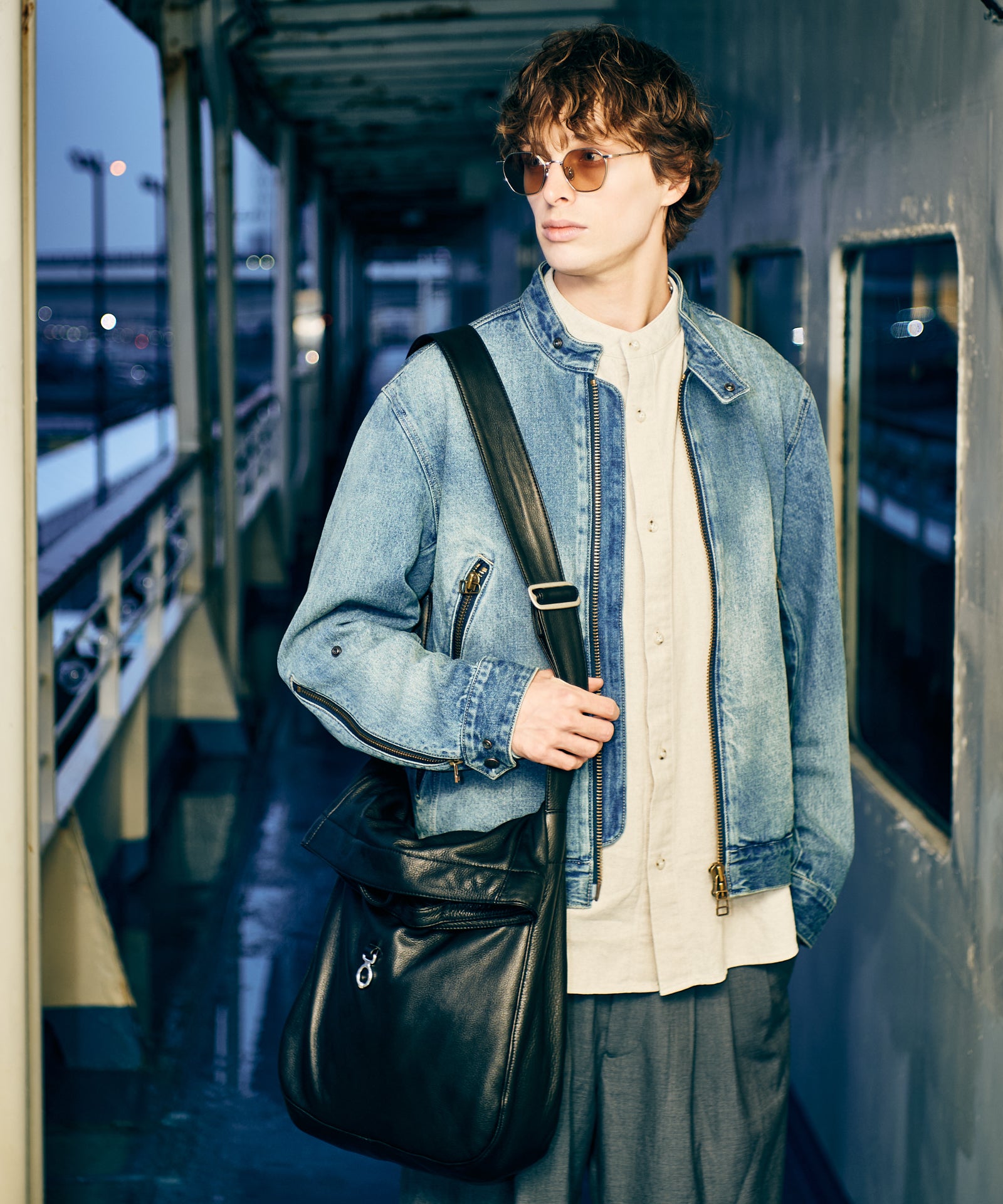 GB0126/JKT03 : Denim Riders Jacket / Denim Riders Jacket | glamb