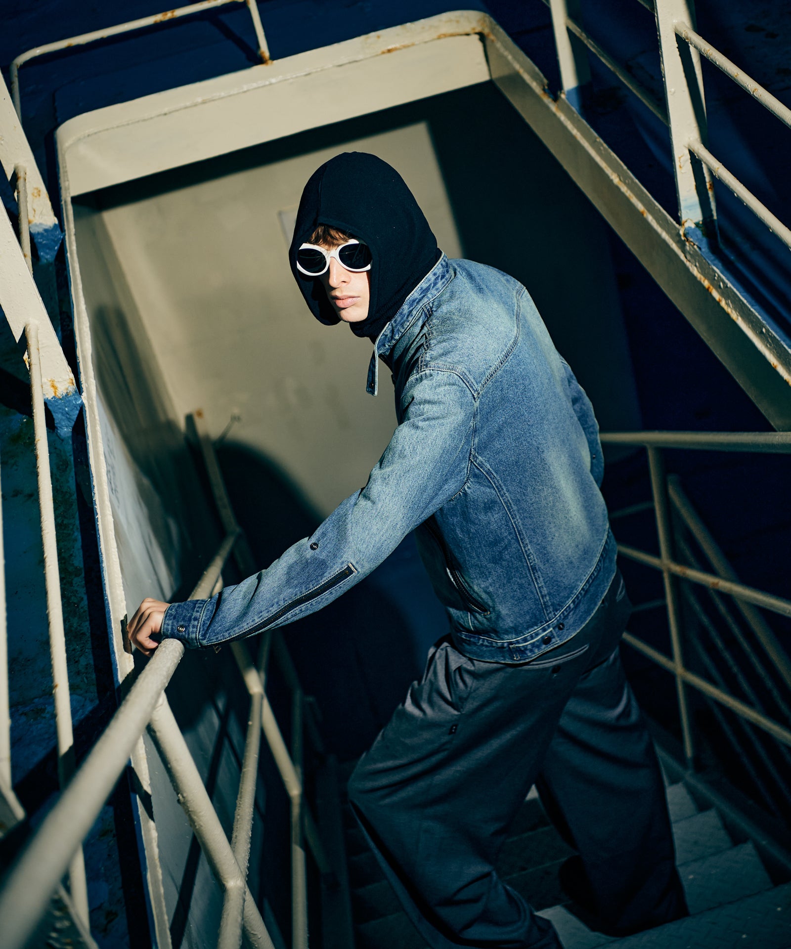 GB0126/JKT03 : Denim Riders Jacket / Denim Riders Jacket | glamb