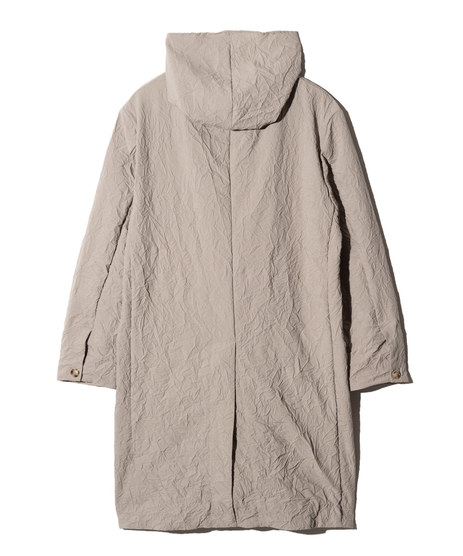 GB0126/JKT04 : Crinkle Shawl Collar Coat / クリンクルショール