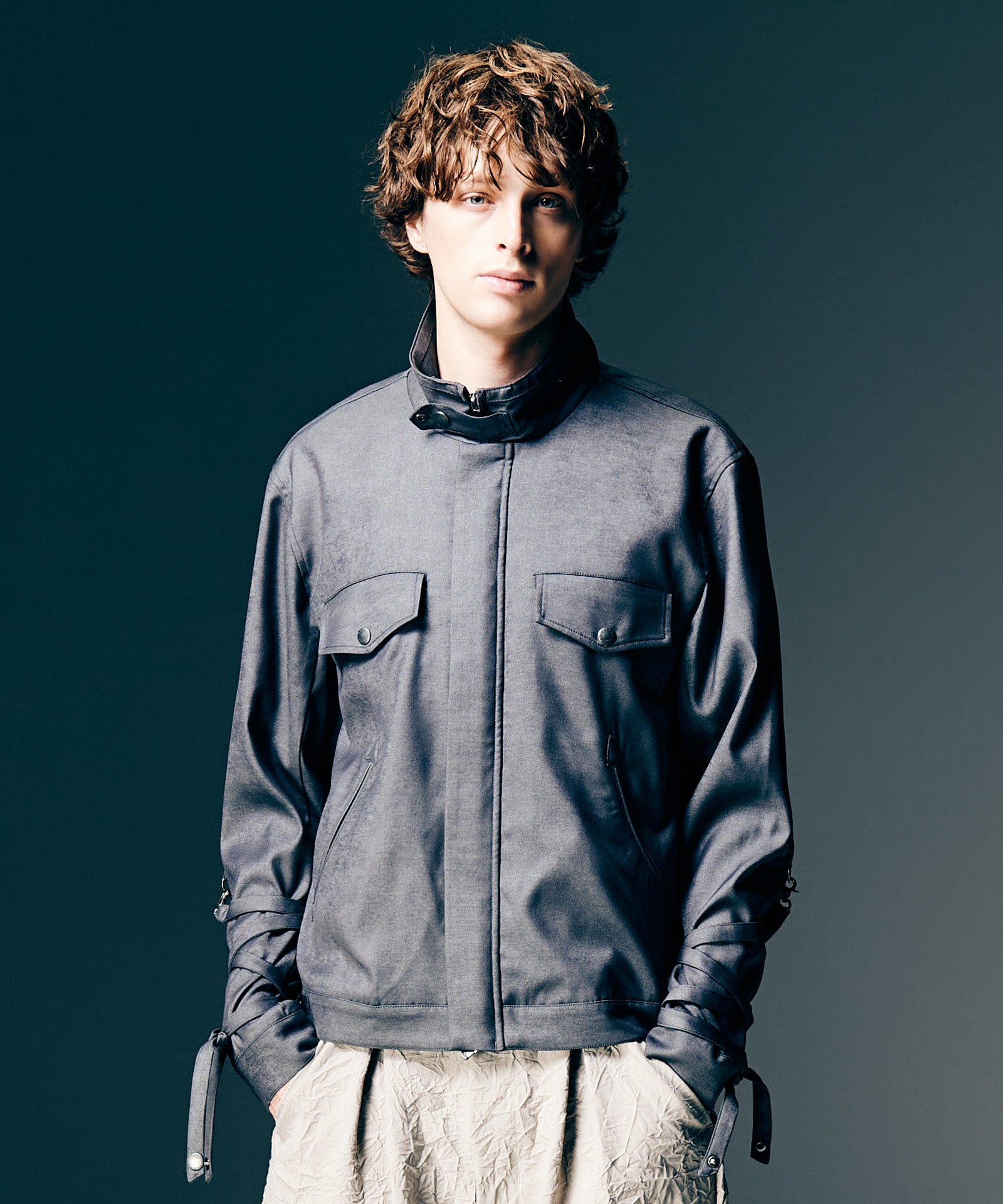 2026 春 先行予約 2月下旬〜3月上旬入荷予定 glamb グラム Blow Bondage Jacket ジャケット 送料無料 キャンセル不可 atfjkt GB0126/JKT07 : Blow Bondage Jacket / ブロウボンデージジャケット