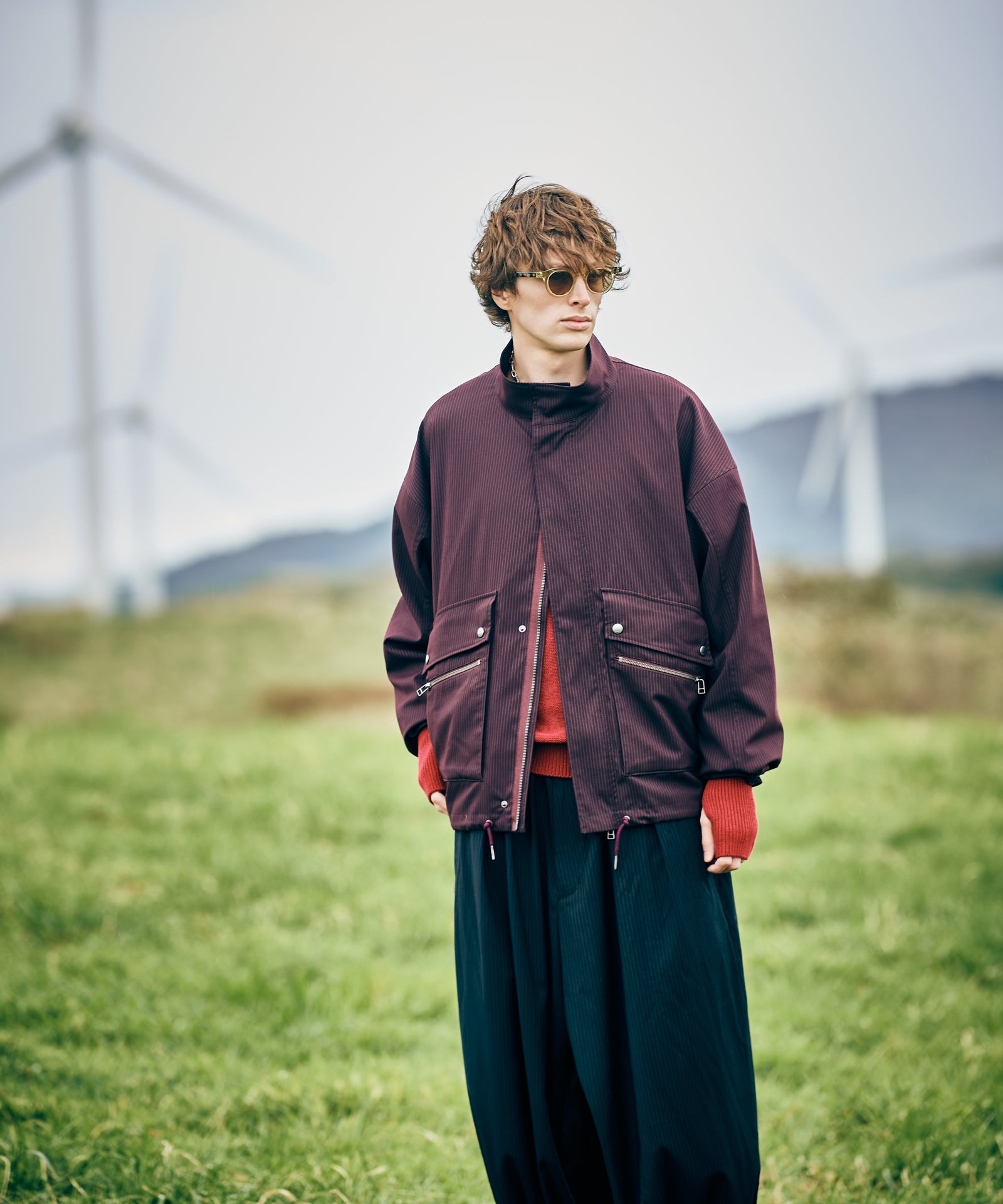 H:186 / C:89 / W:71 / H:92 着用サイズ:L