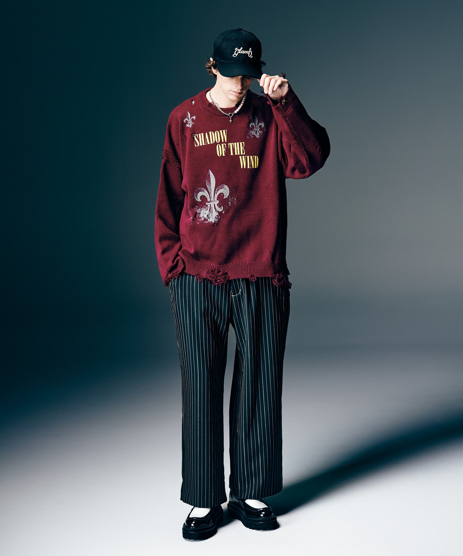 GB0126/KNT02 : Sacred Damage Knit / セイクリッドダメージニット