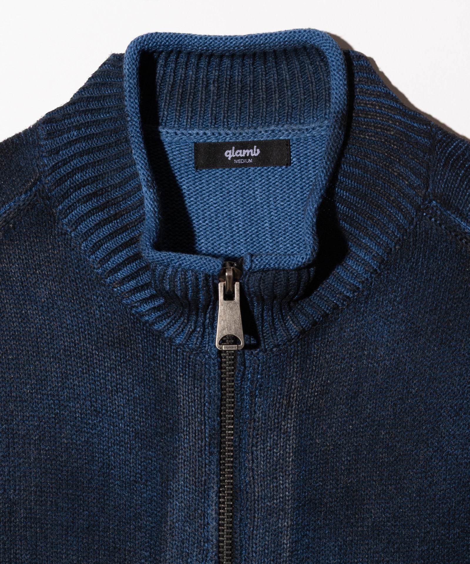 GB0126/KNT04 : Paraffin Coated Knit Blouson / パラフィンコート