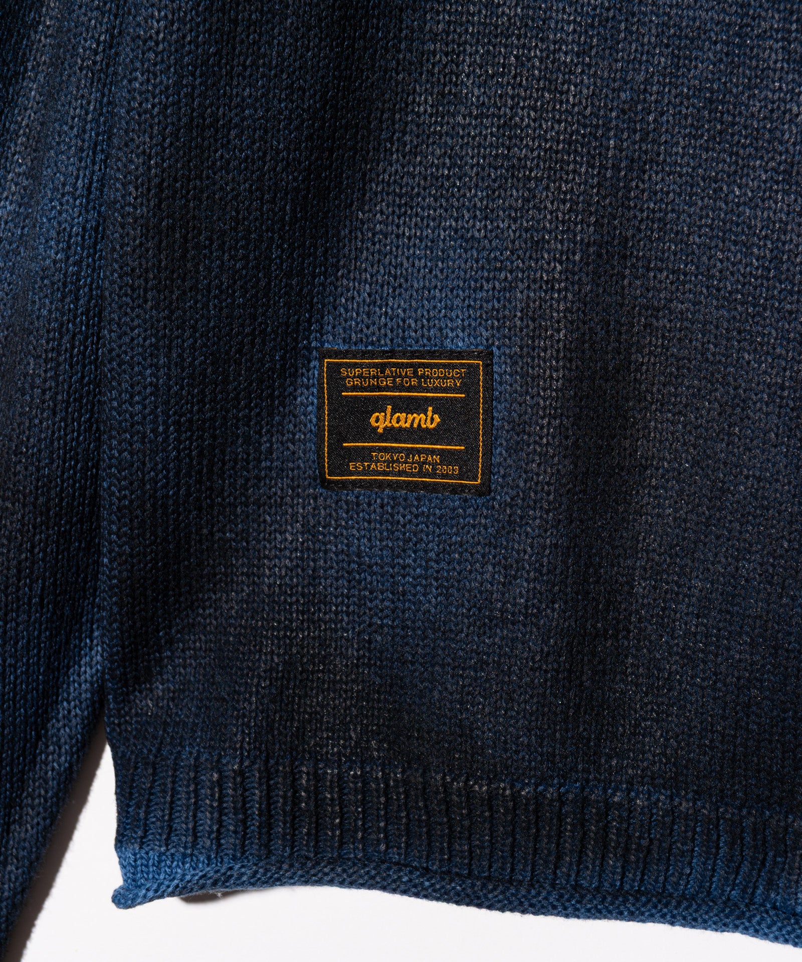 GB0126/KNT04 : Paraffin Coated Knit Blouson / パラフィンコート
