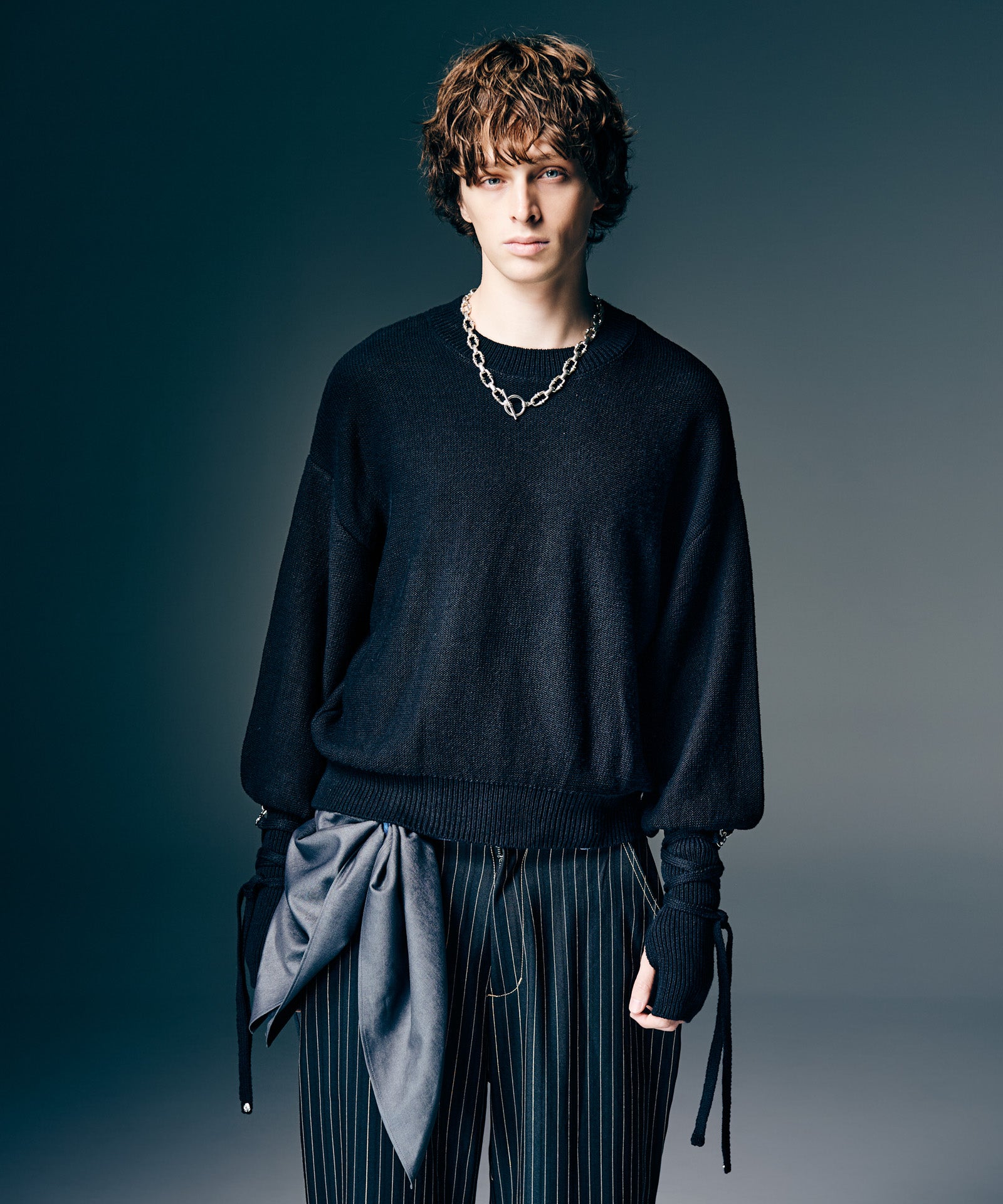 GB0126/KNT05 : Blow Creed Knit / ブロウクリードニット – glamb