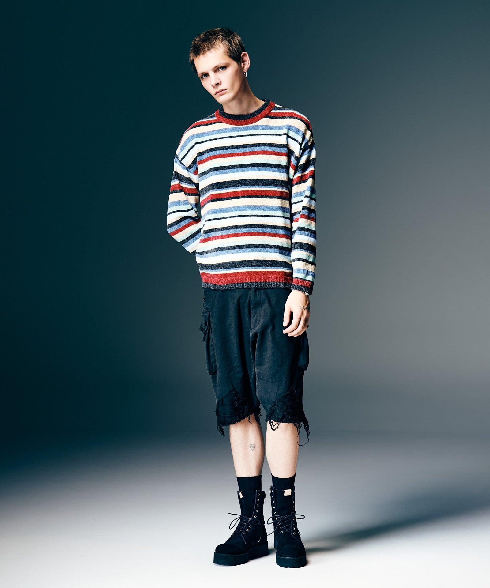 H:187 / C:92 / W:74 / H:91 着用サイズ:L