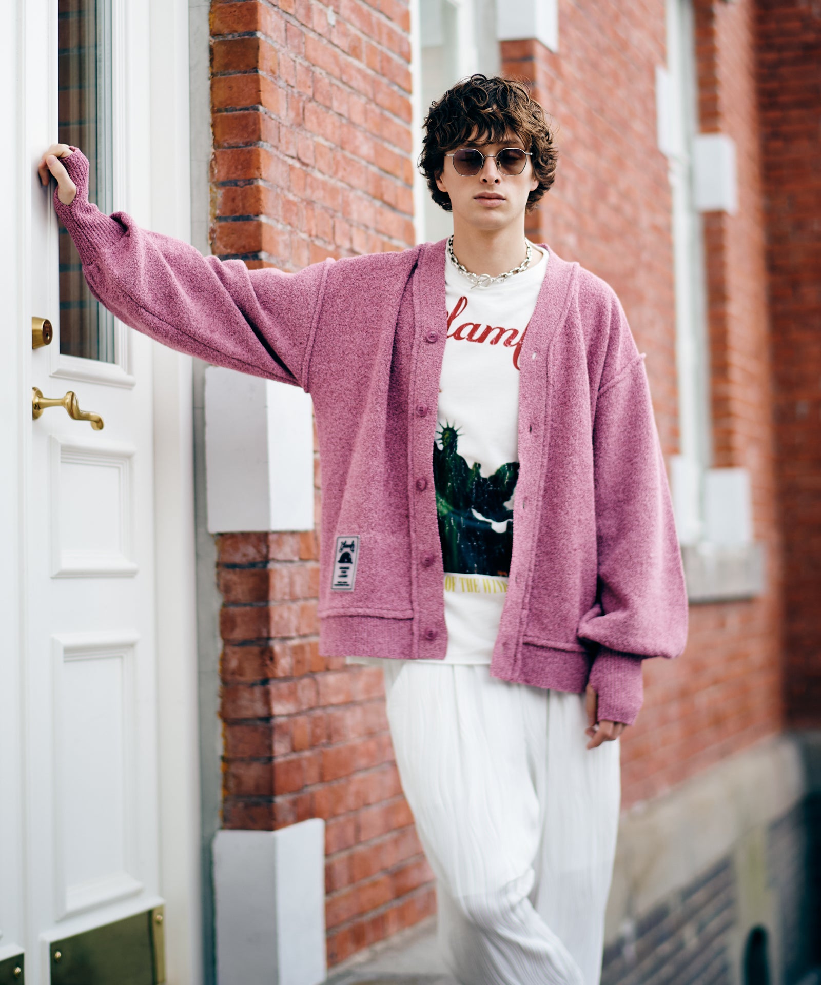 GB0126/KNT10 : Creed Cardigan / クリードカーディガン | glamb
