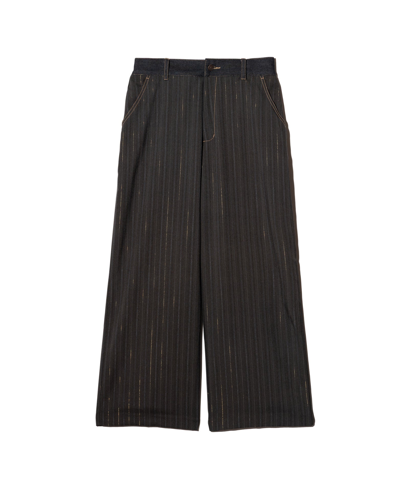 J6034 美品 クロスクローゼット デニムスラックス デニスラ ブラック 3 J6034 美品 クロスクローゼット デニムスラックス デニスラ ブラック 3