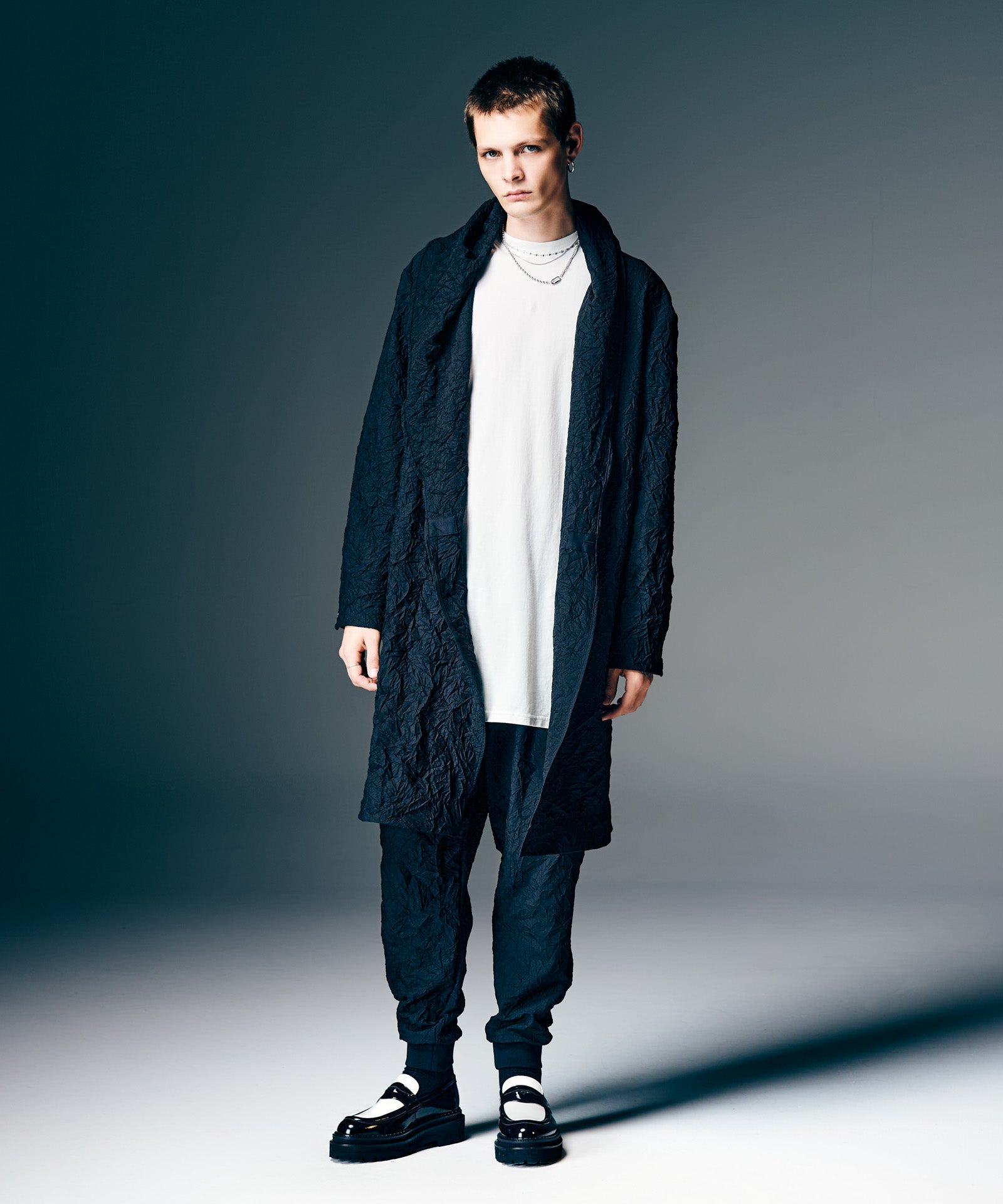 GB0126/P03 : Crinkle Sarrouel Pants / クリンクルサルエルパンツ