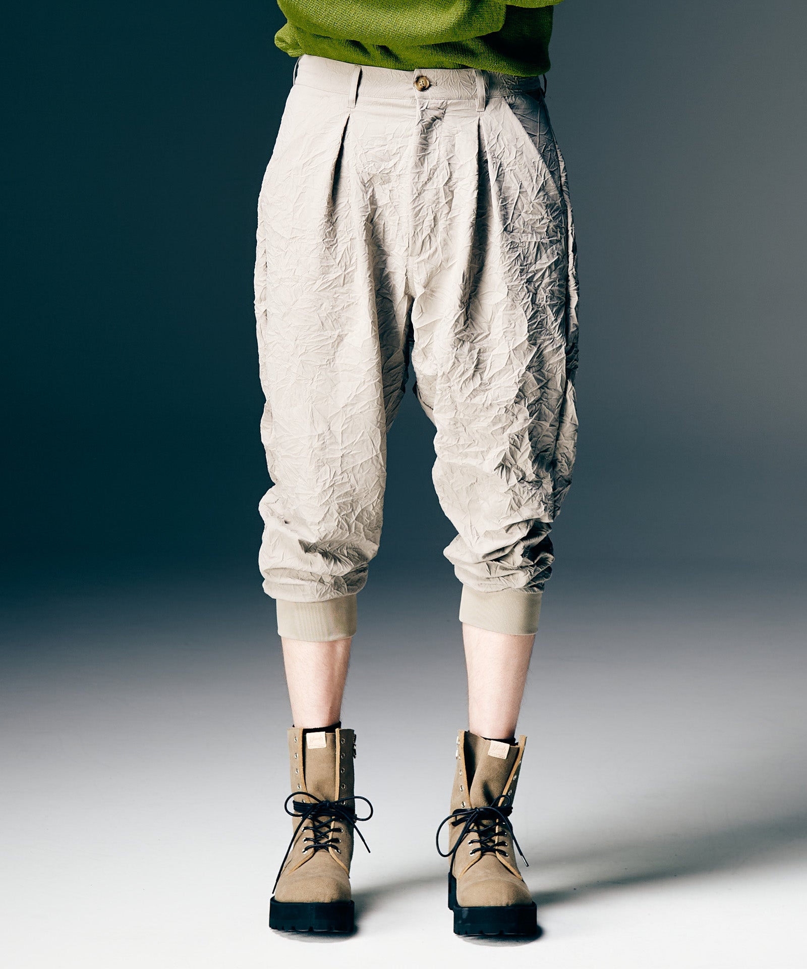 GB0126/P03 : Crinkle Sarrouel Pants / クリンクルサルエルパンツ