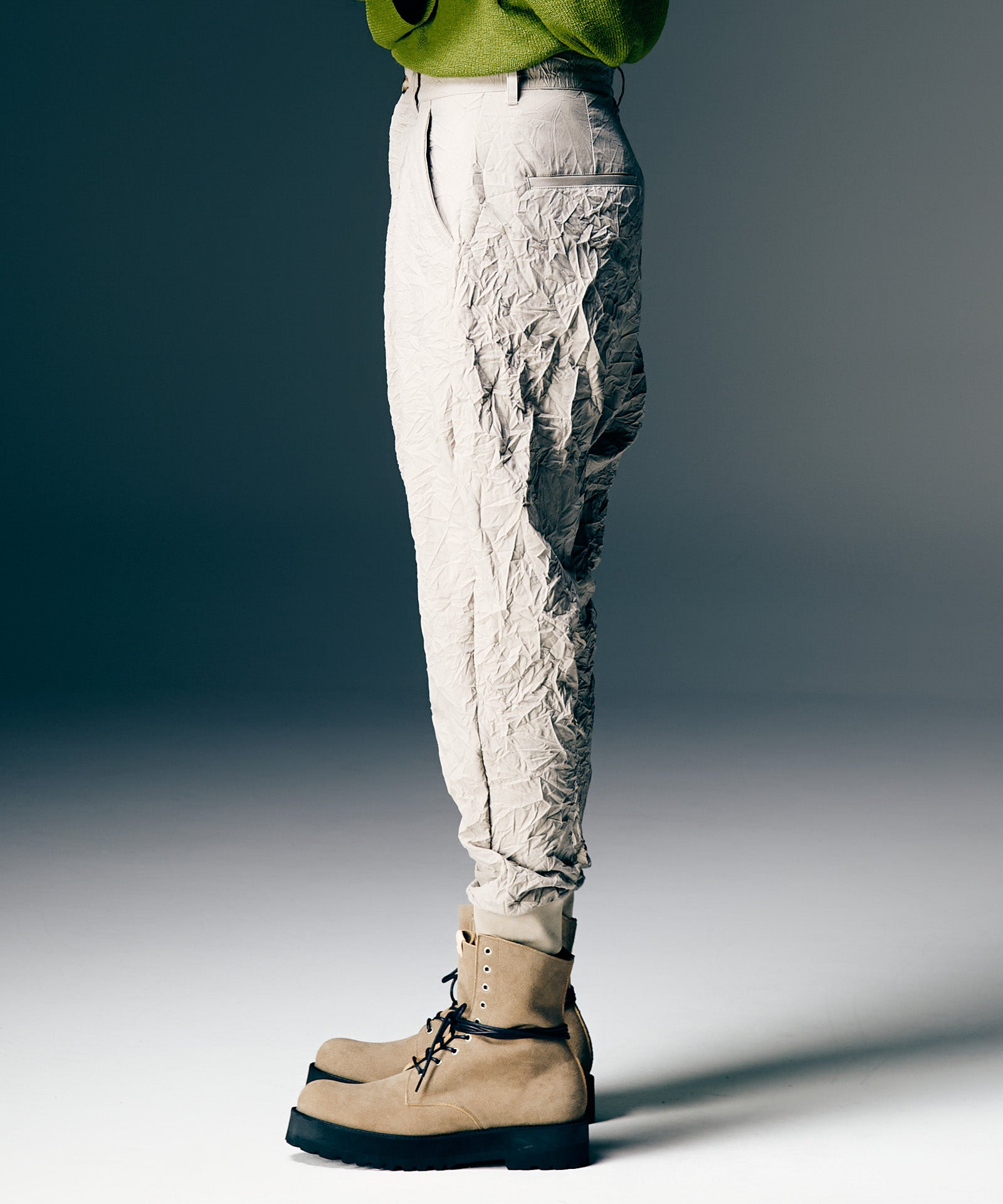 GB0126/P03 : Crinkle Sarrouel Pants / クリンクルサルエルパンツ
