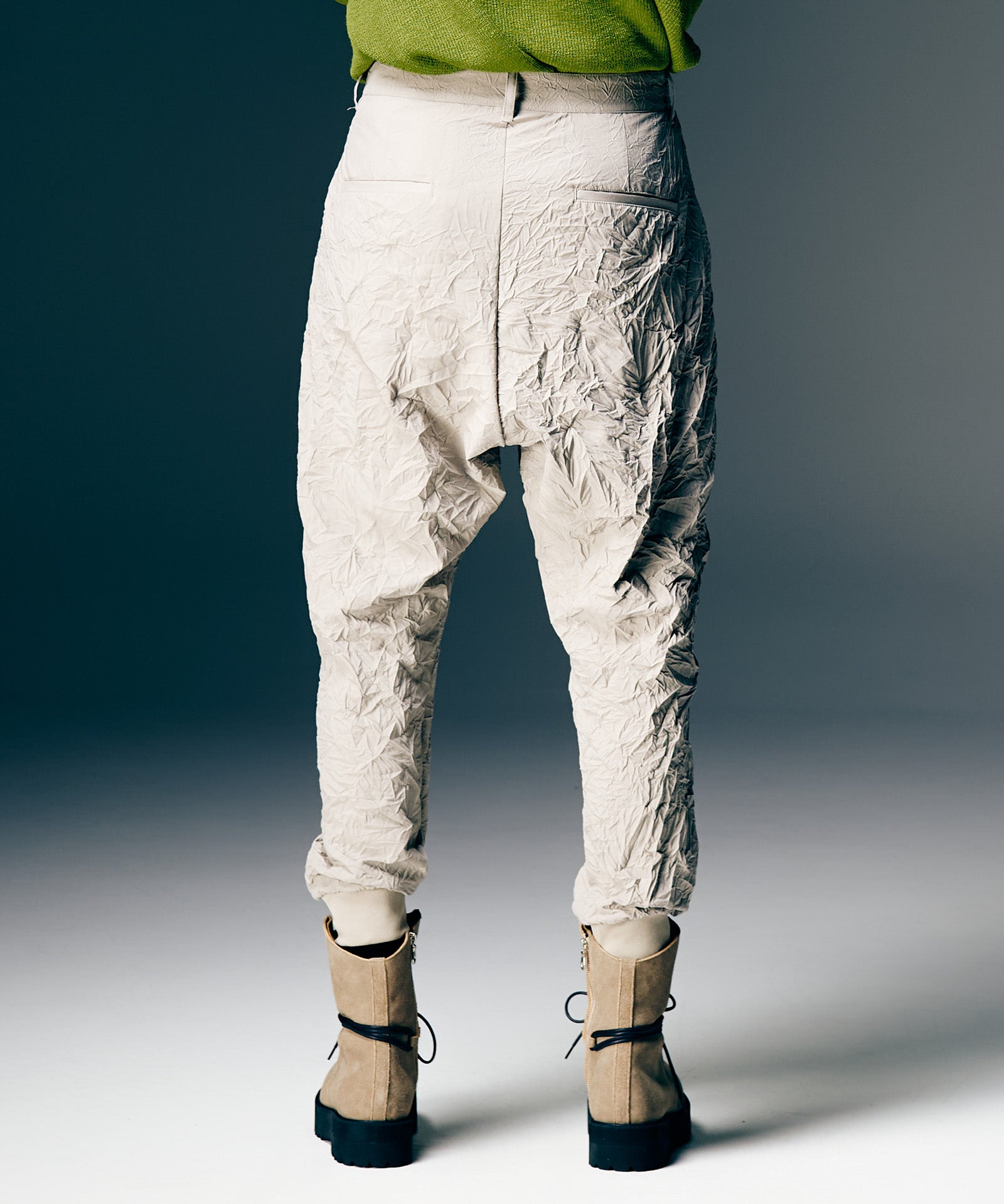 GB0126/P03 : Crinkle Sarrouel Pants / クリンクルサルエルパンツ