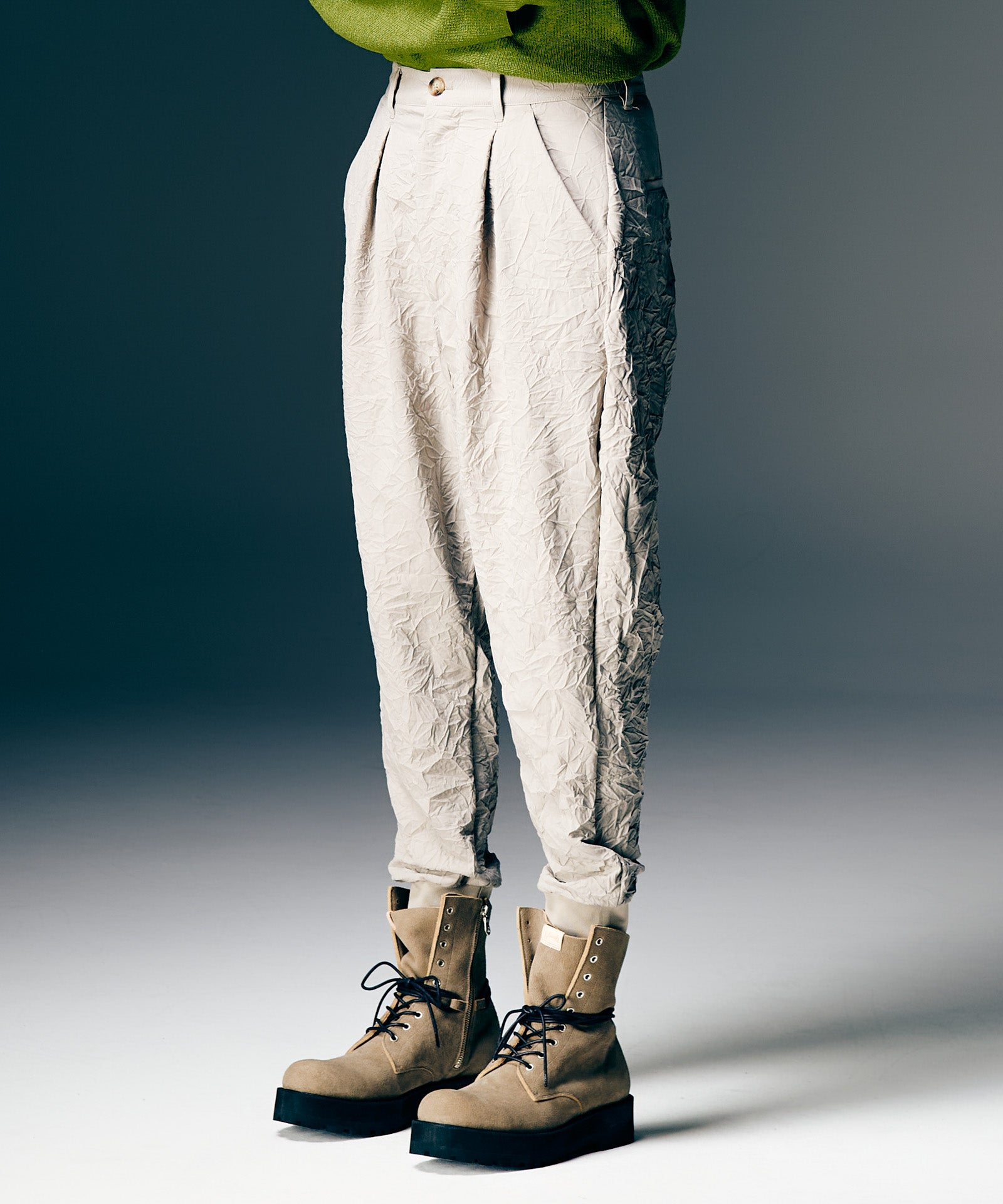 L.G.B. SARROUEL サルエルパンツ GB0126/P03 : Crinkle Sarrouel Pants / クリンクルサルエルパンツ